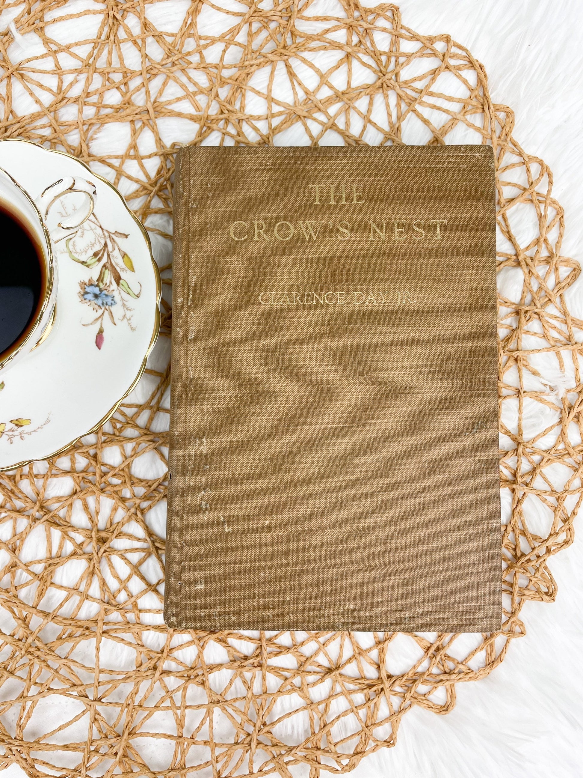 Antique Book, The Crow's Nest by Clarence Day Jr.