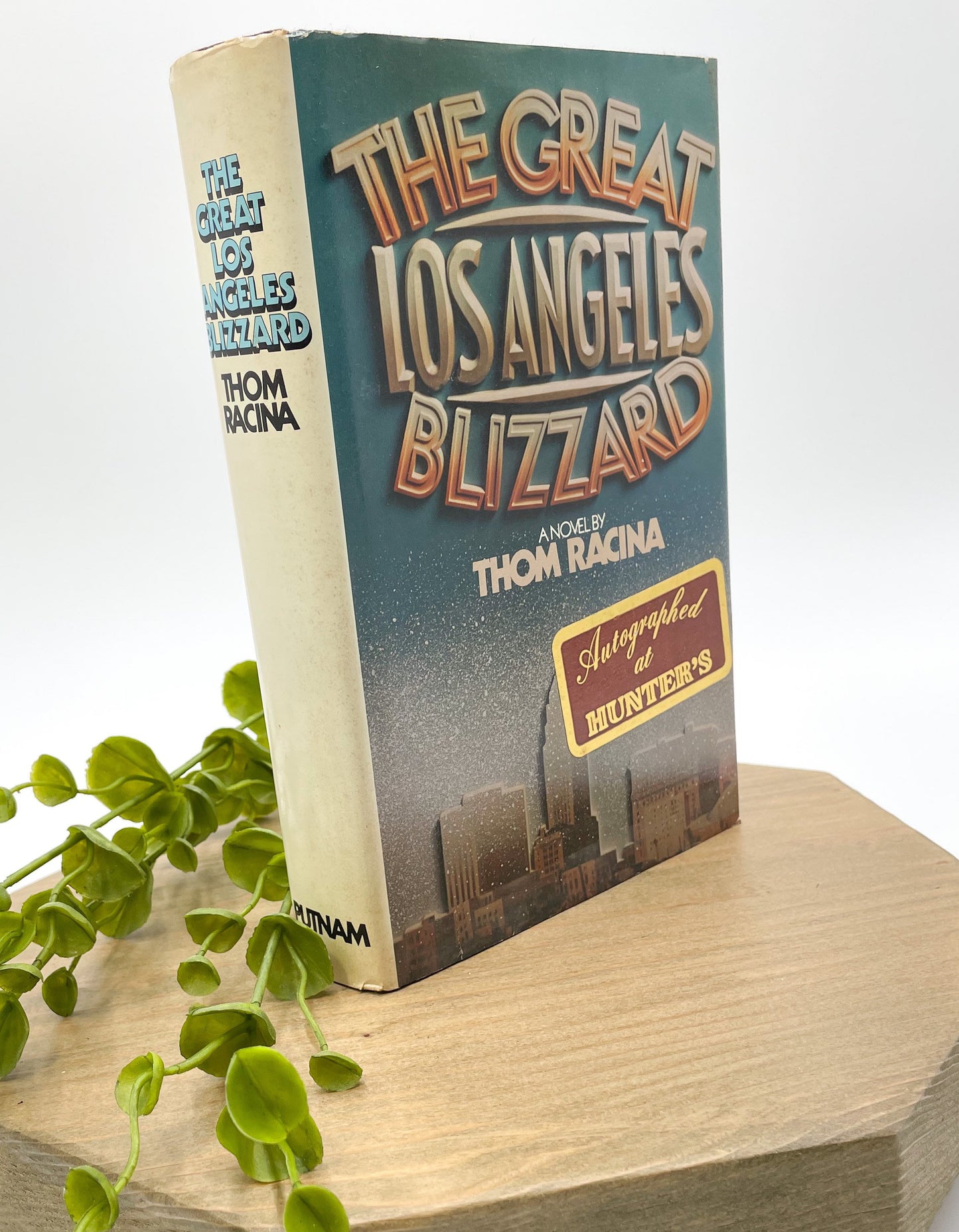 Signed First Edition, The Great Los Angeles Blizzard