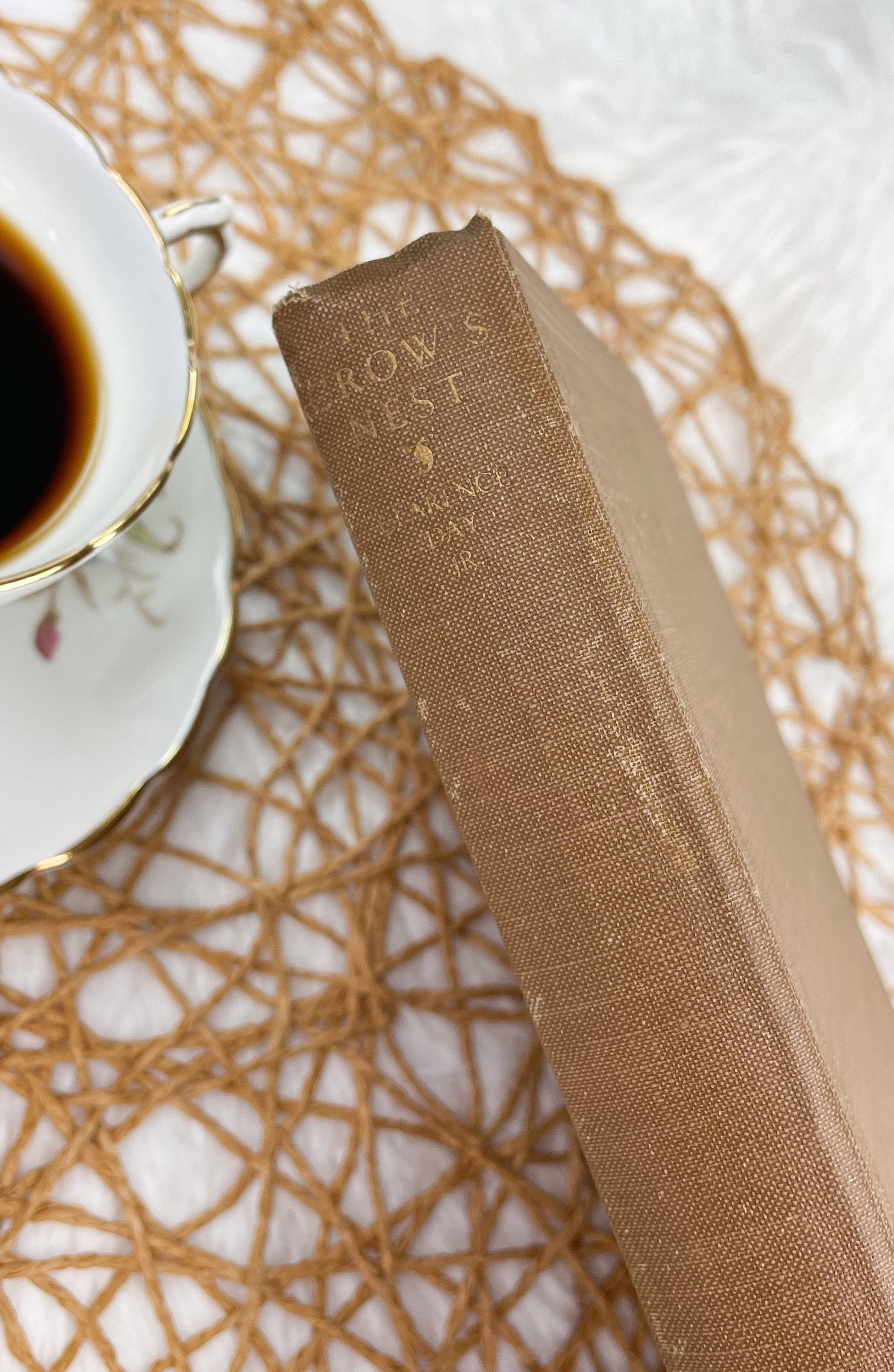 Antique Book, The Crow's Nest by Clarence Day Jr.