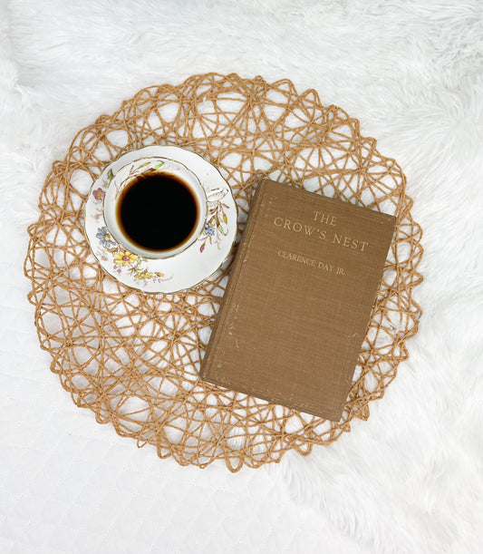 Antique Book, The Crow's Nest by Clarence Day Jr.