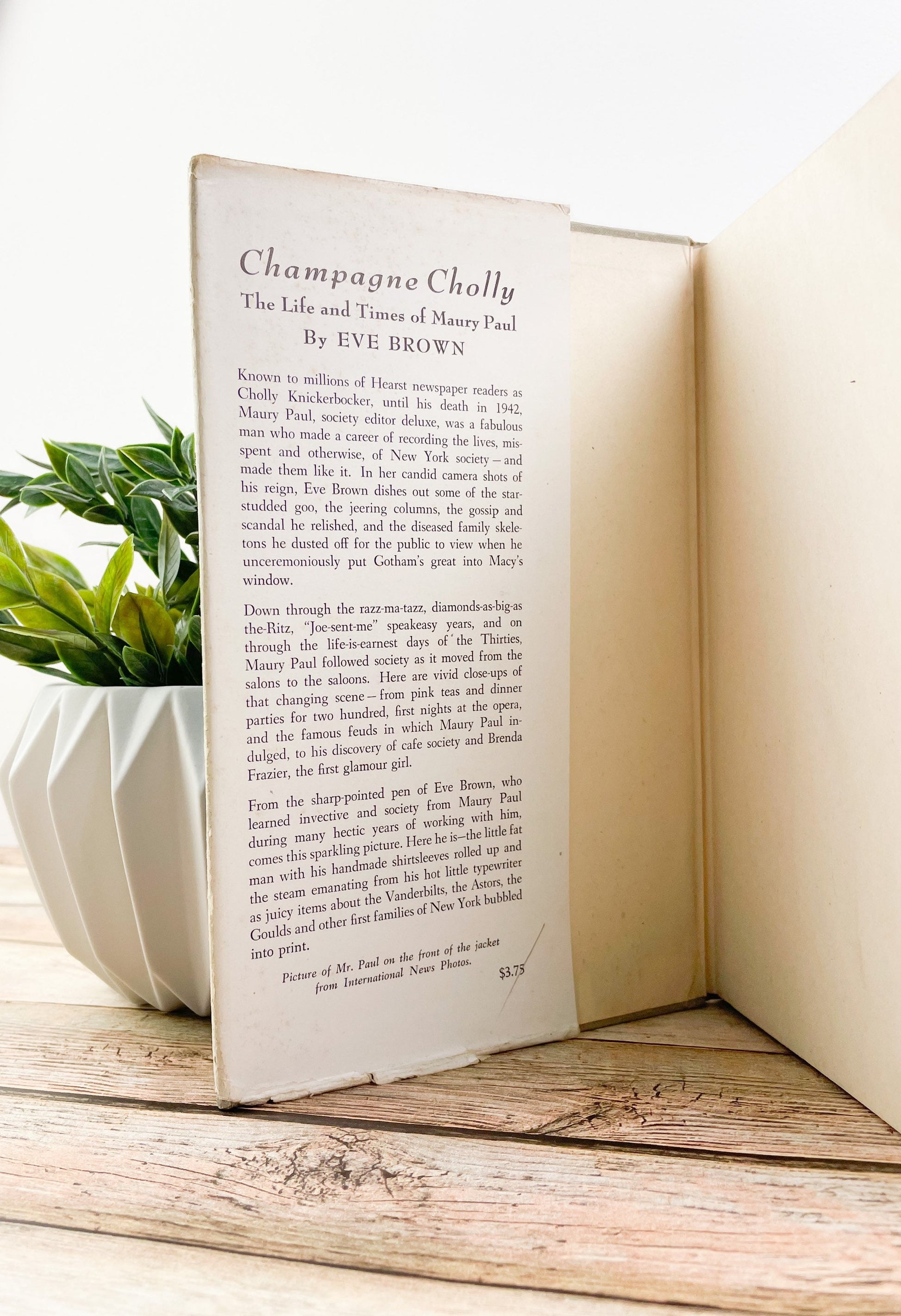 First Edition, Vintage Book, Champagne Cholly by Eve Brown