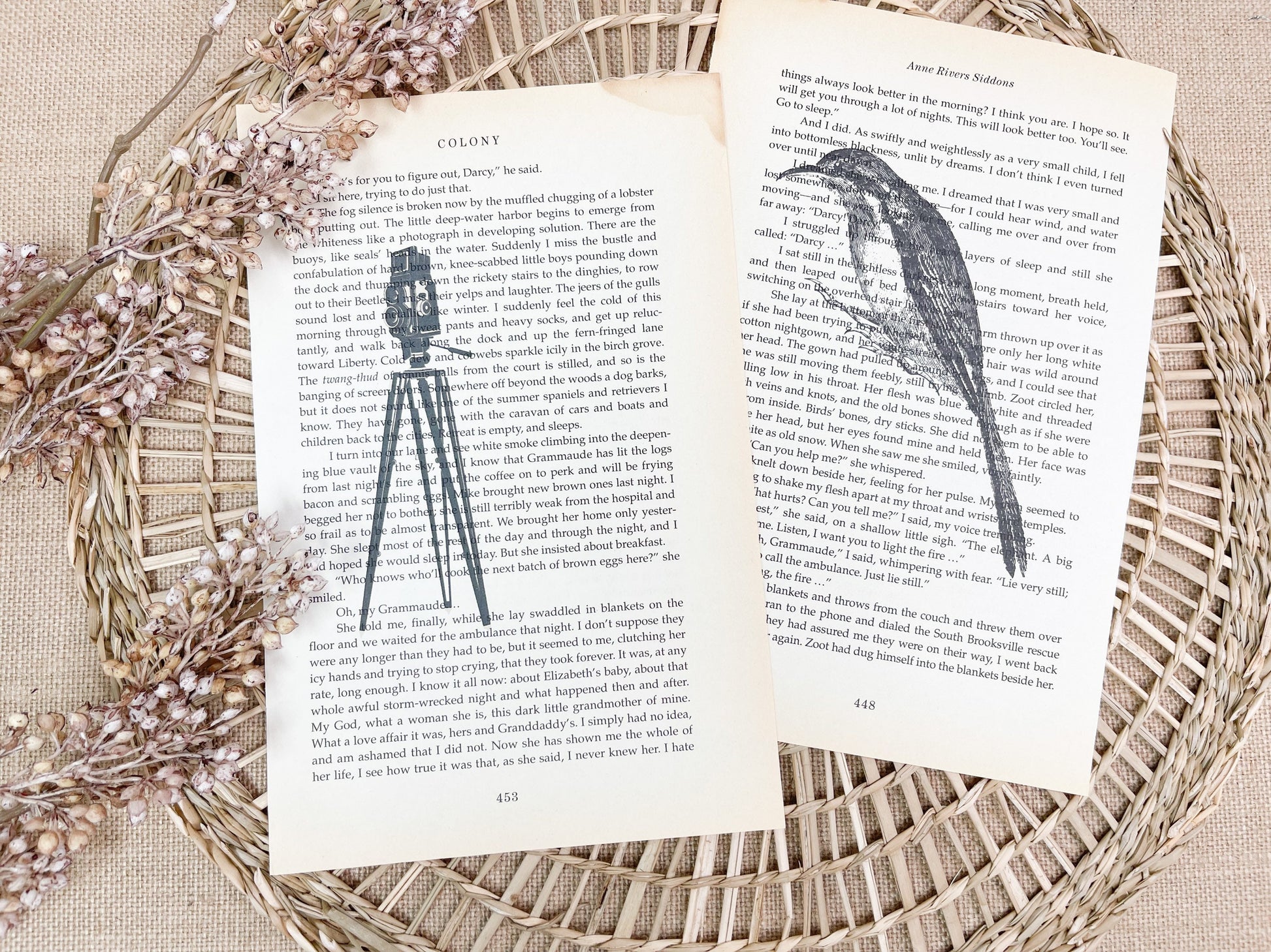 Printed Book Pages for Paper Crafting, Junk Journal Supplies, and Scrapbooking