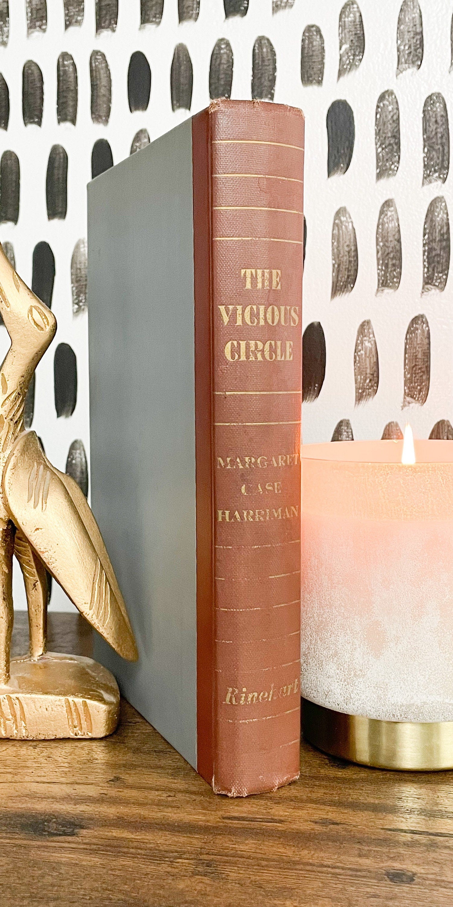 Signed Vintage Book, The Vicious Circle by Margaret Case Harriman