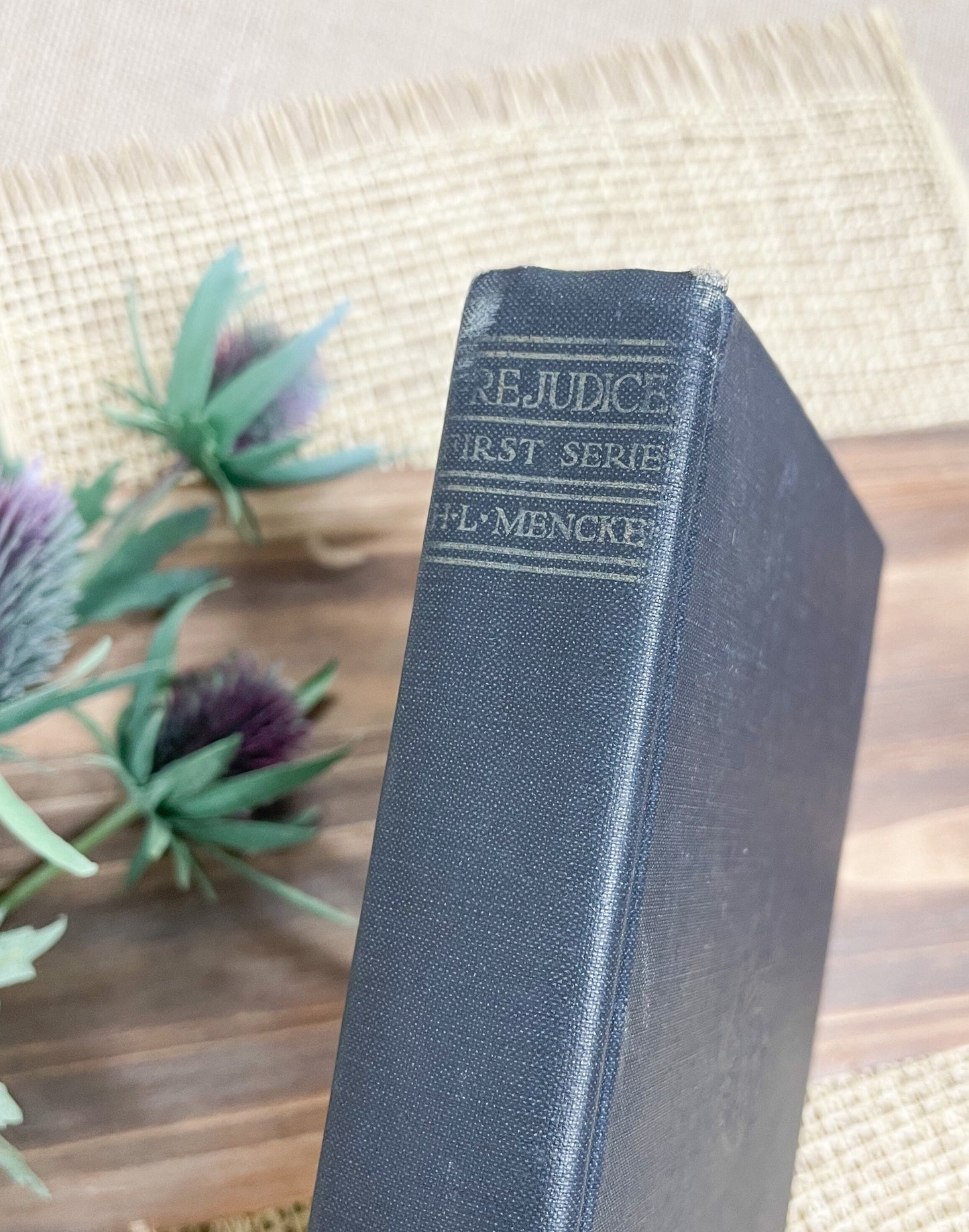Antique Book, Prejudices: First Series by H.L. Mencken