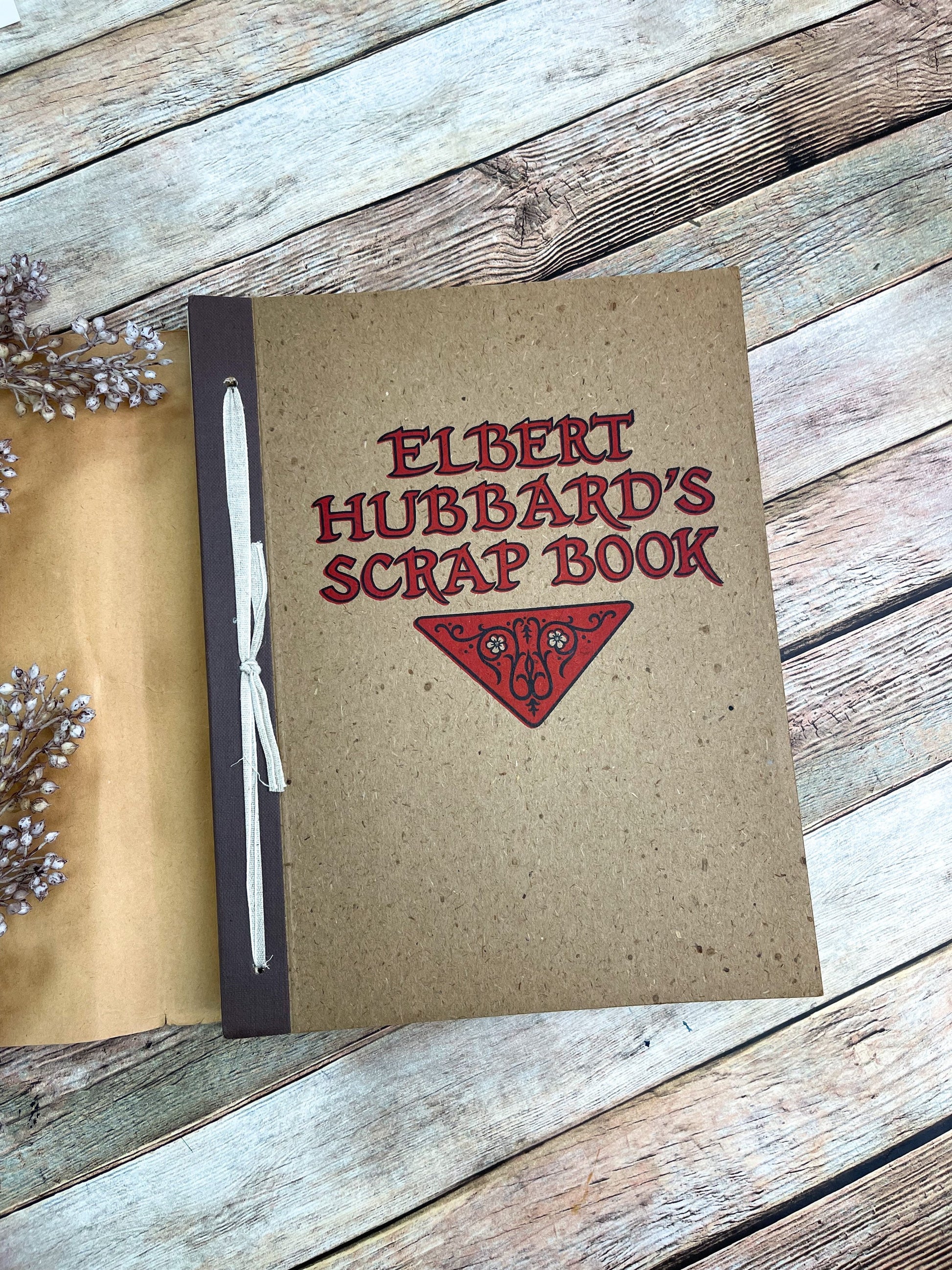 Vintage Hardcover Elbert Hubbard's Scrap Book – Inspirational Book – Second  Wind Vintage