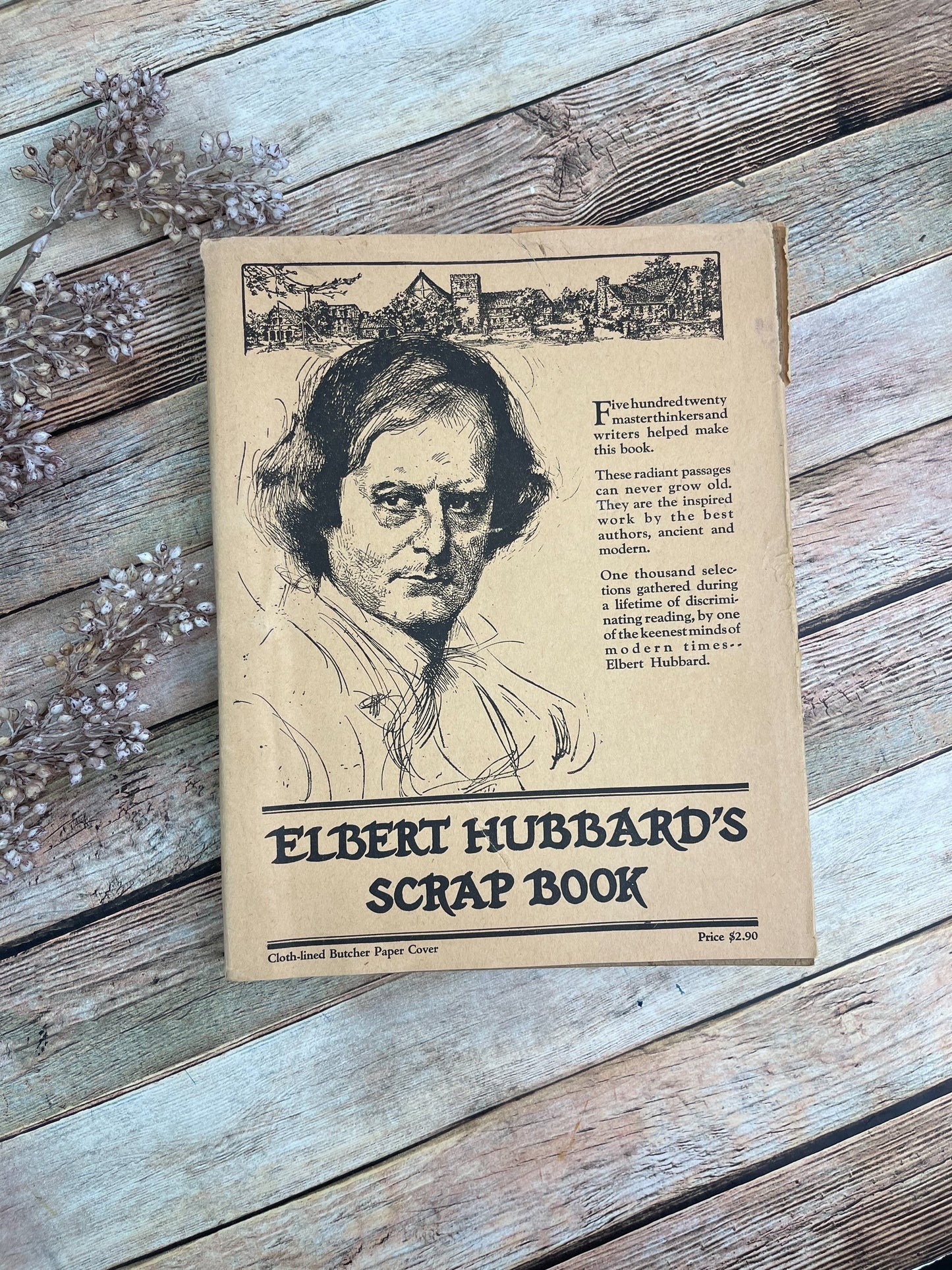 Elbert Hubbard's Scrapbook, Vintage Book