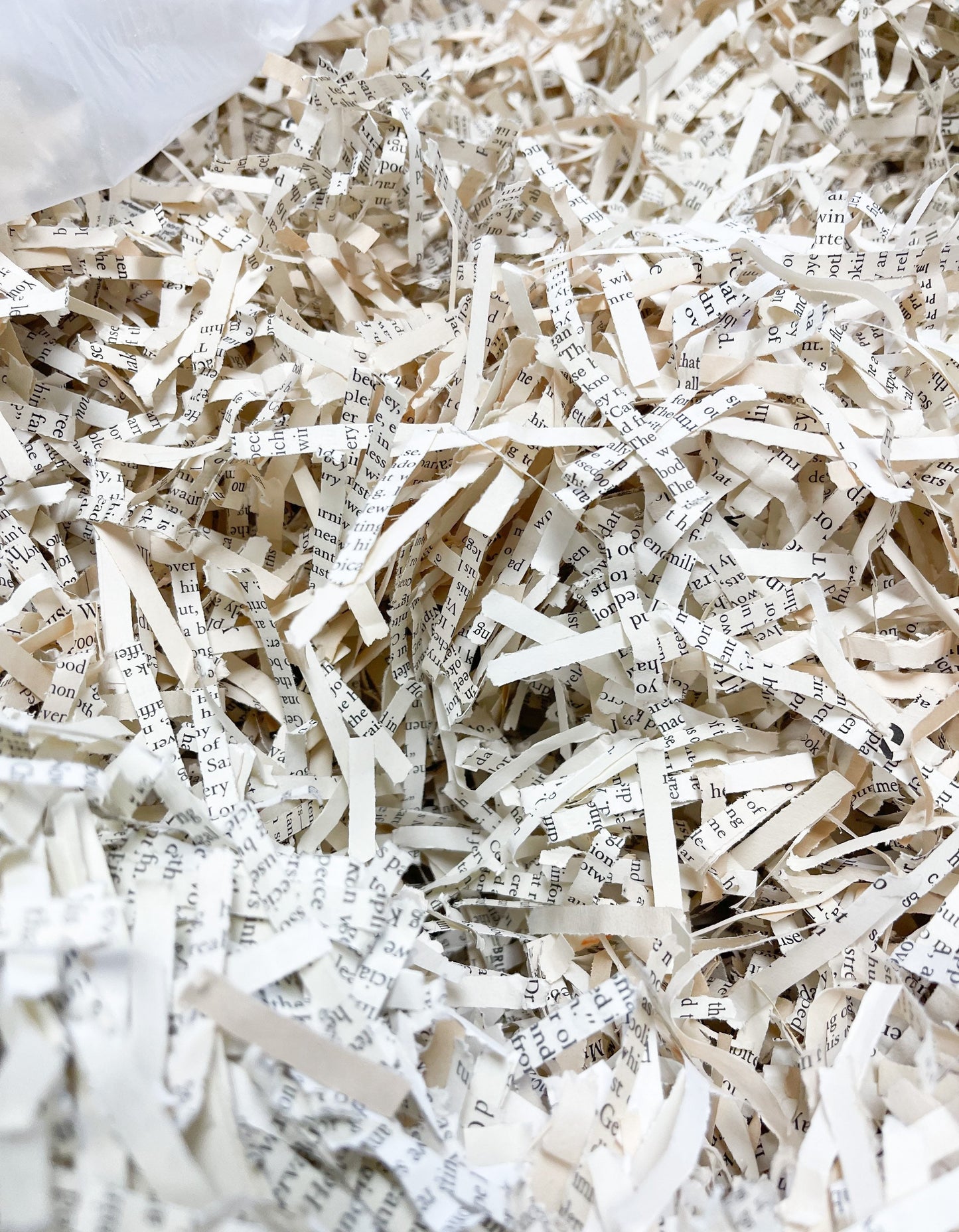 Crinkle Paper, Shredded Packing Paper, Gift Packaging, Book Pages – A House  of Books
