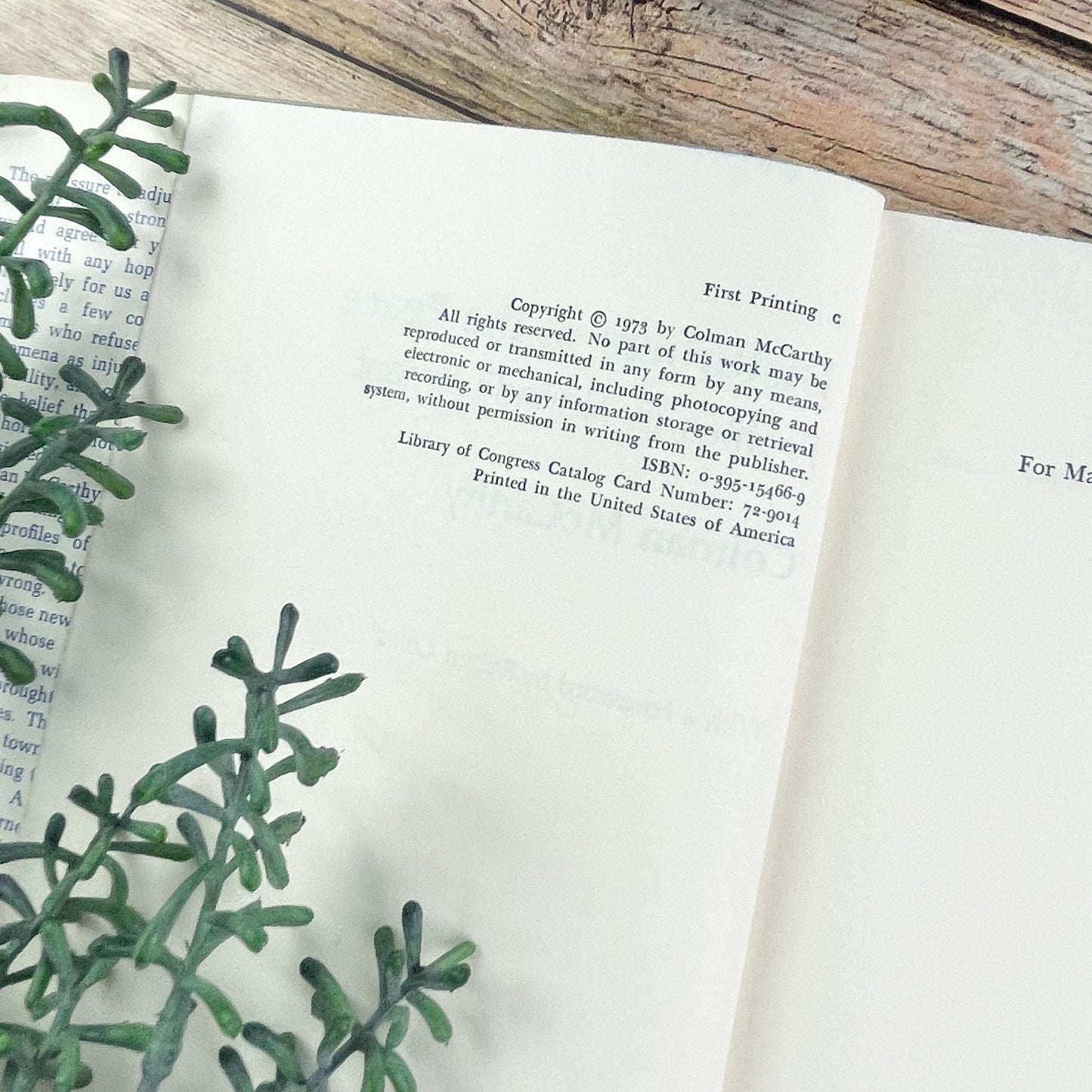 Signed by the Author, Disturbers of the Peace by Colman McCarthy