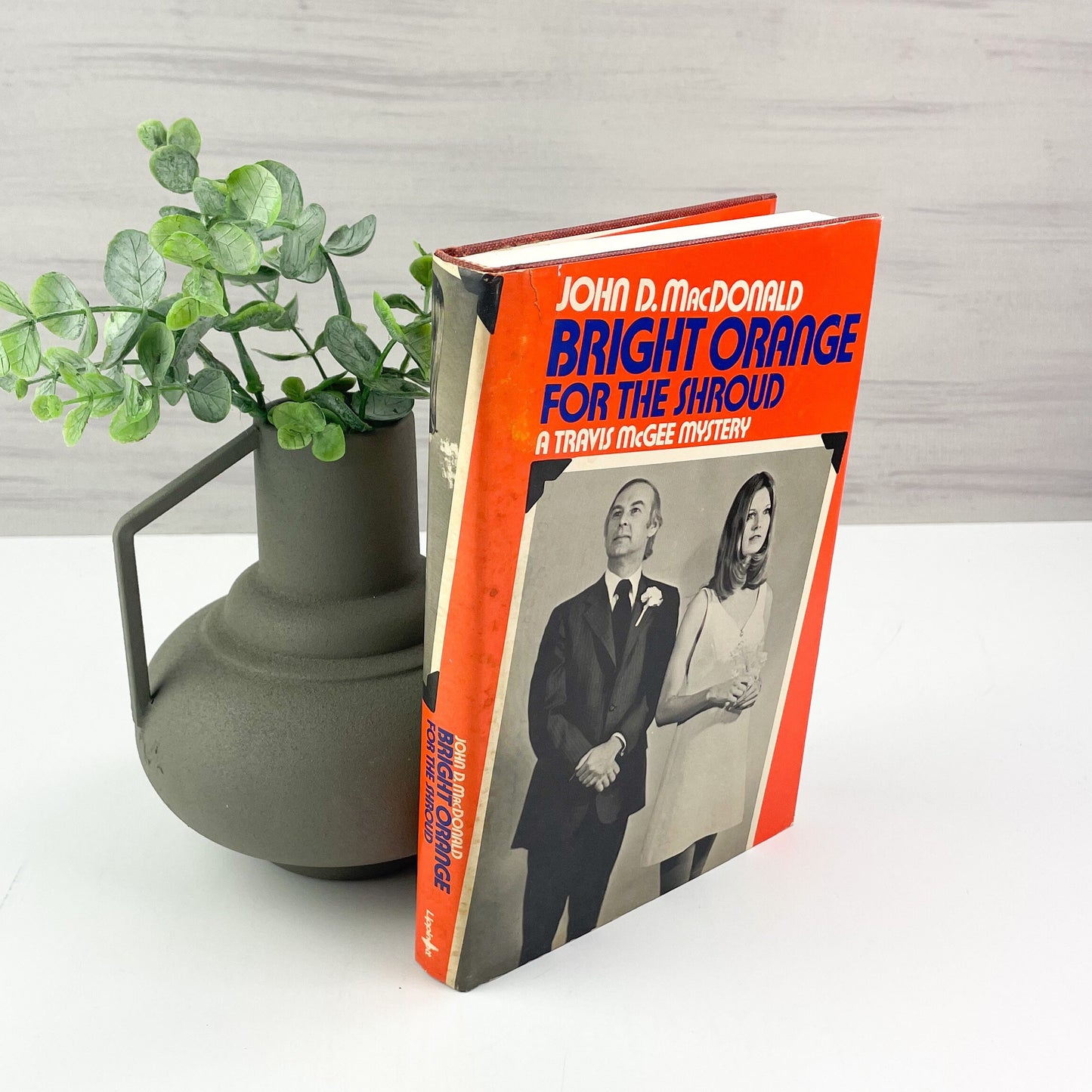 Rare Book, Bright Orange for the Shroud by John D. MacDonald