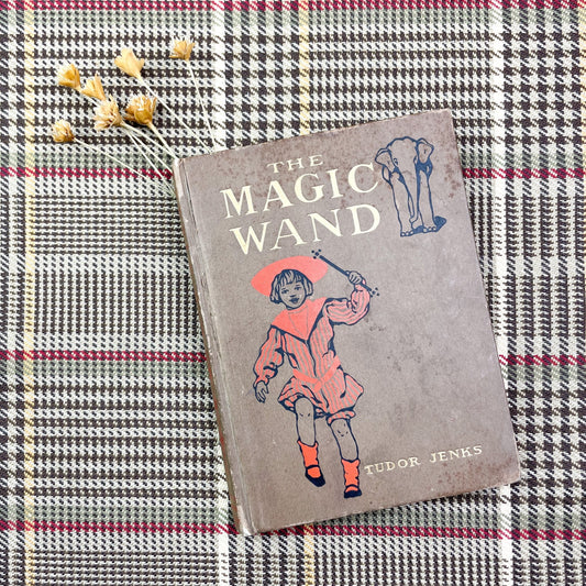 Antique Book, The Magic Wand by Tudor Jenks