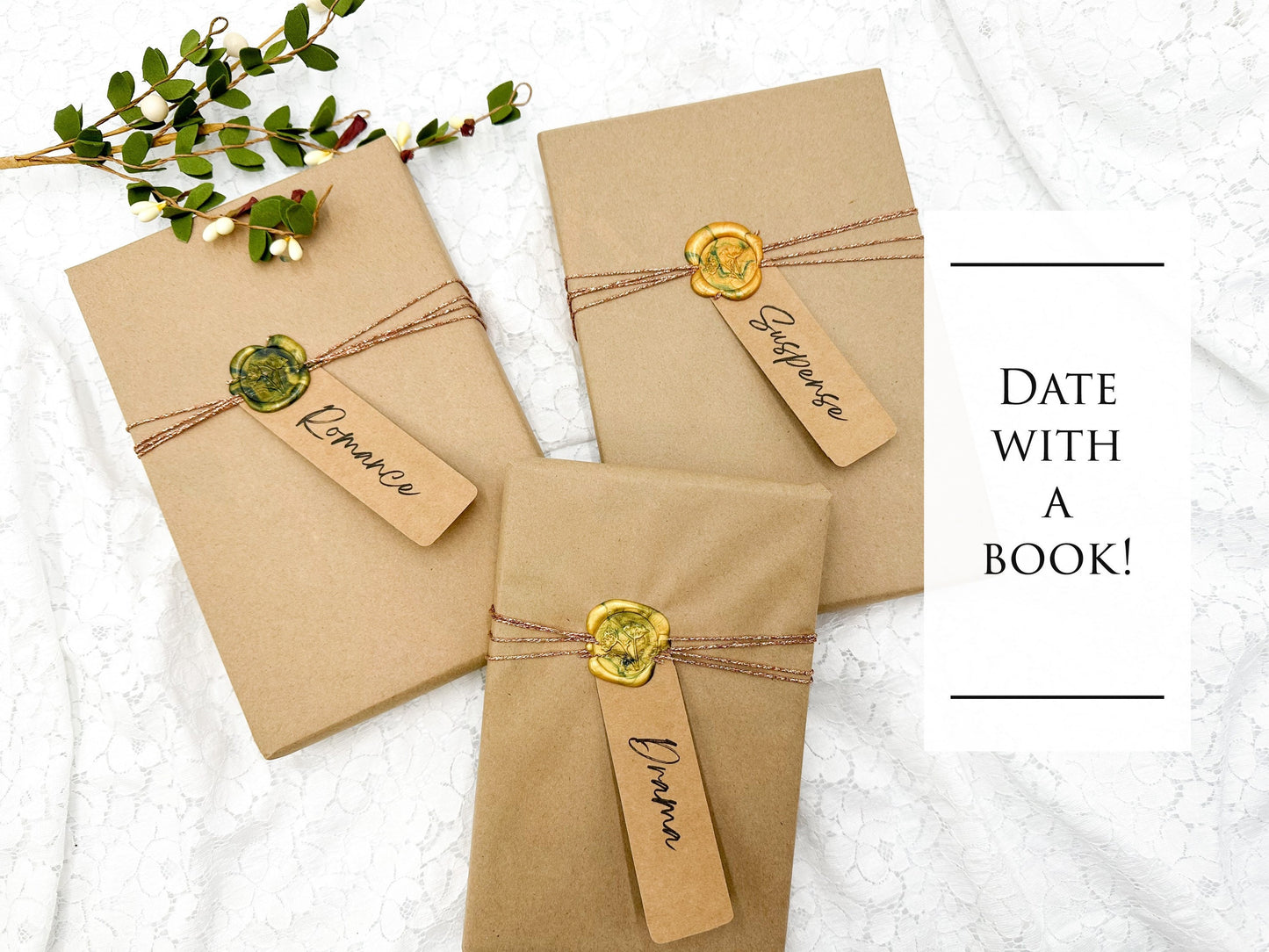 Book Lover Gift, Mystery Book Bundle, Date with a Book, One Book
