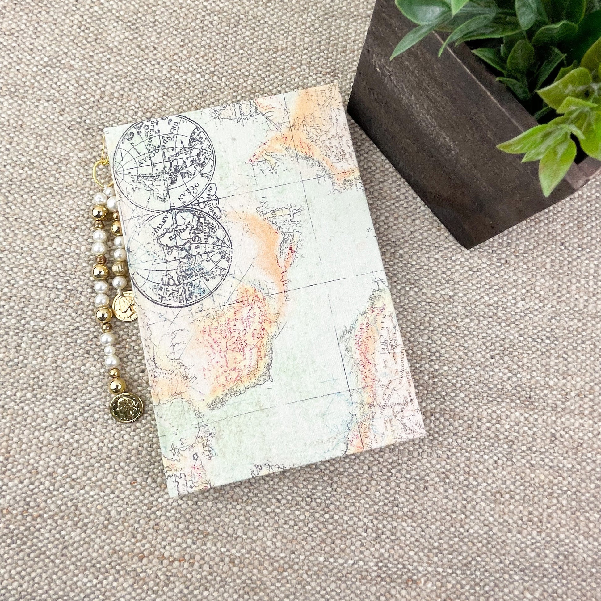 Blank Unlined Fabric Covered Journal