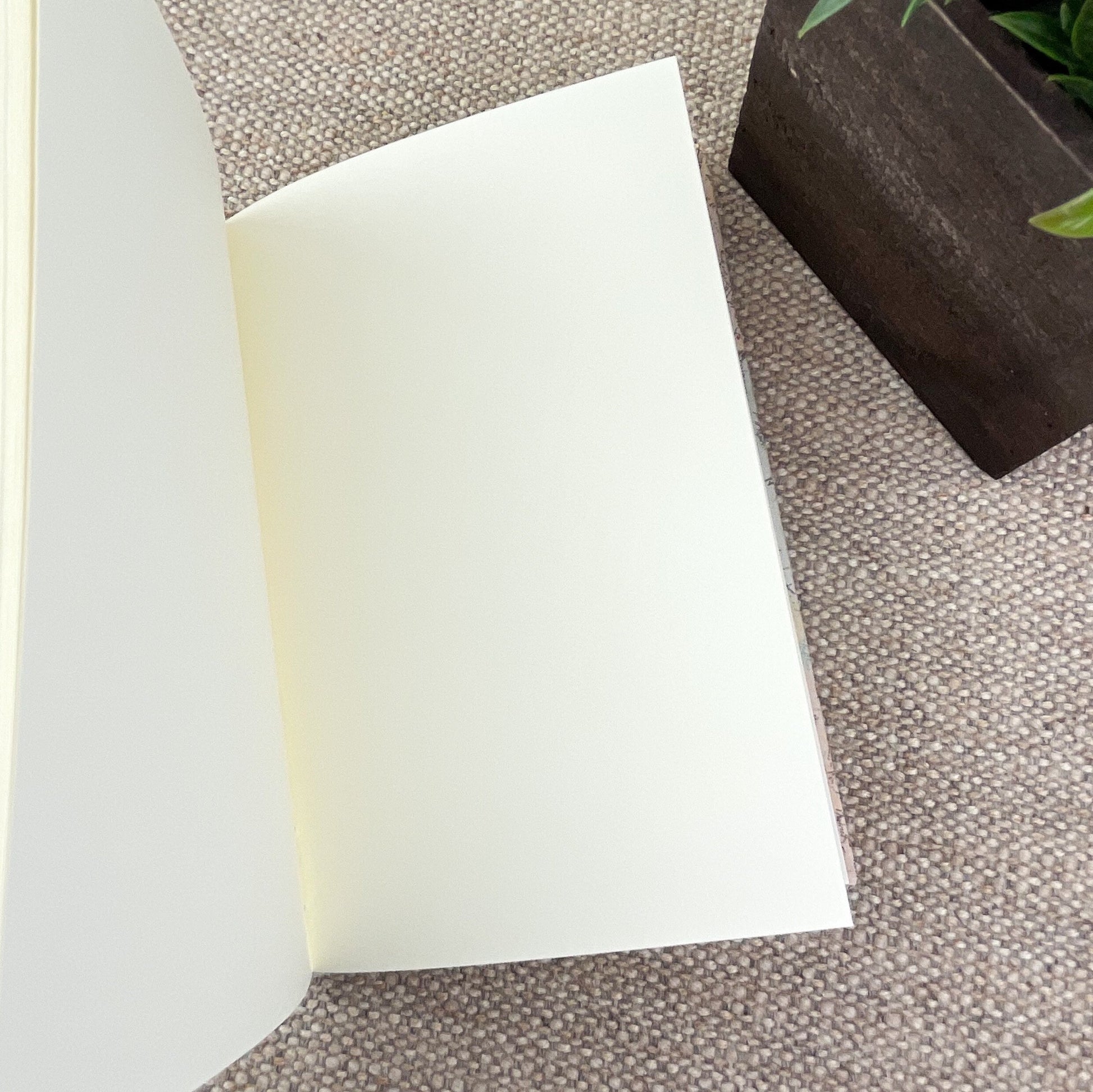 Blank Unlined Fabric Covered Journal