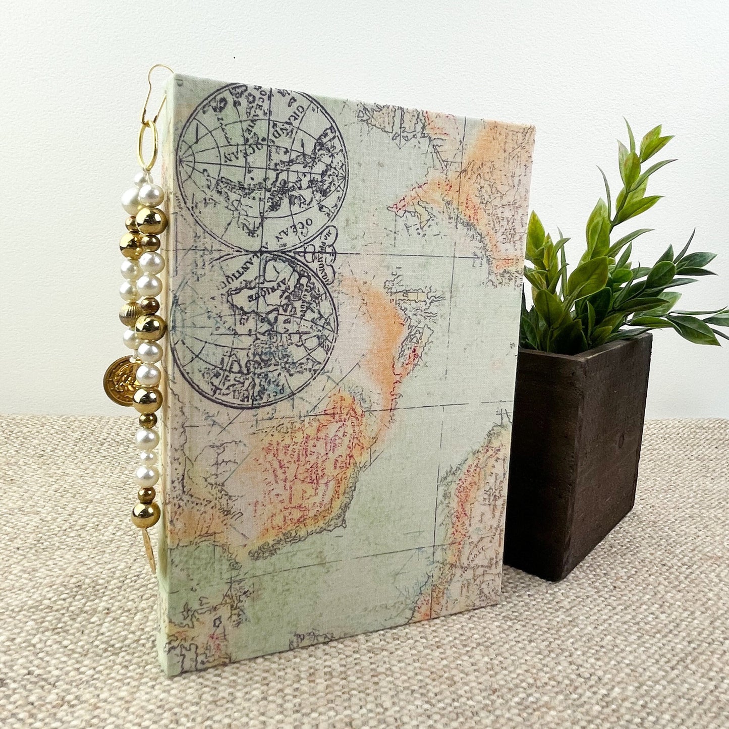 Blank Unlined Fabric Covered Journal