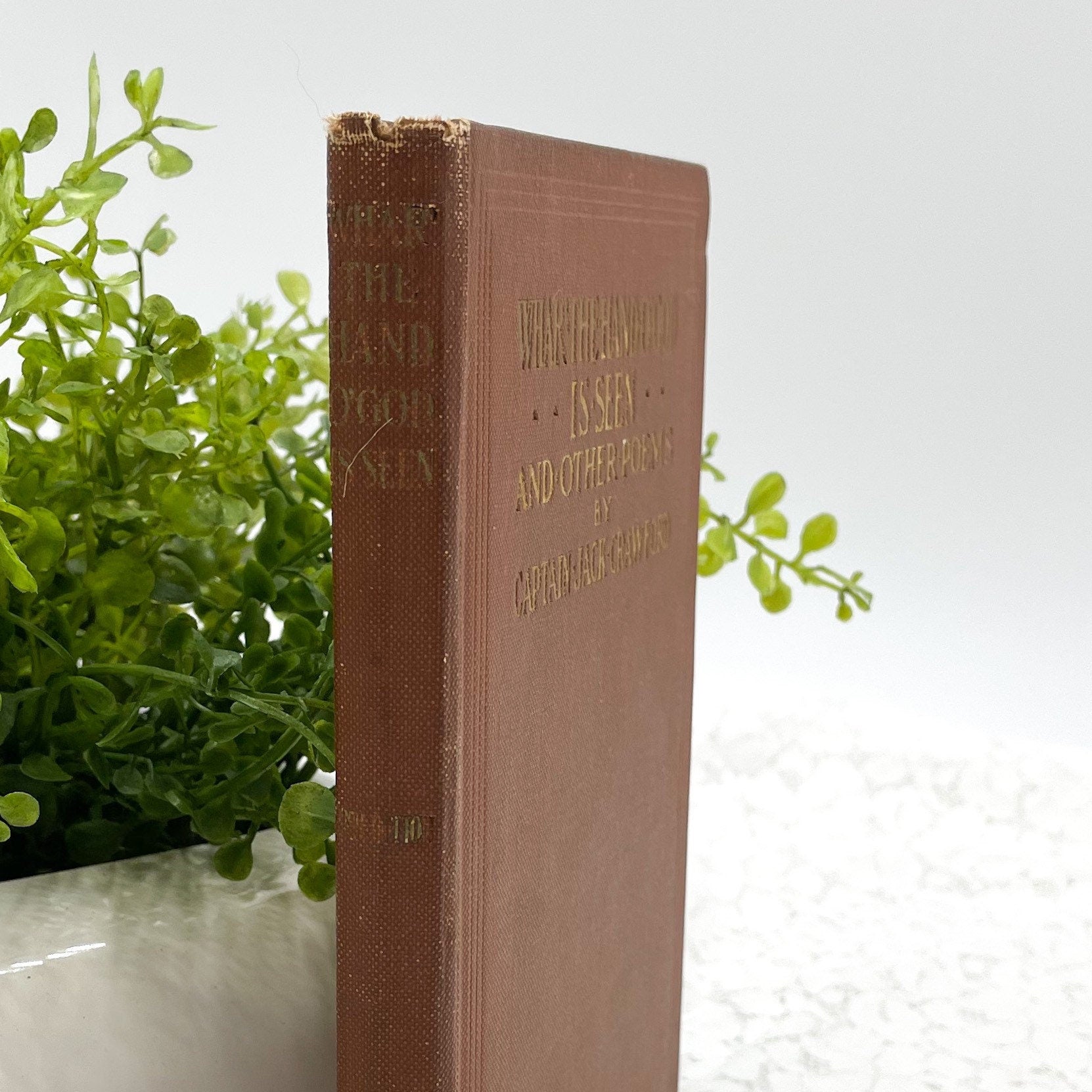 Whar the Hand O' God is Seen and Other Poems by Captain Jack Crawford