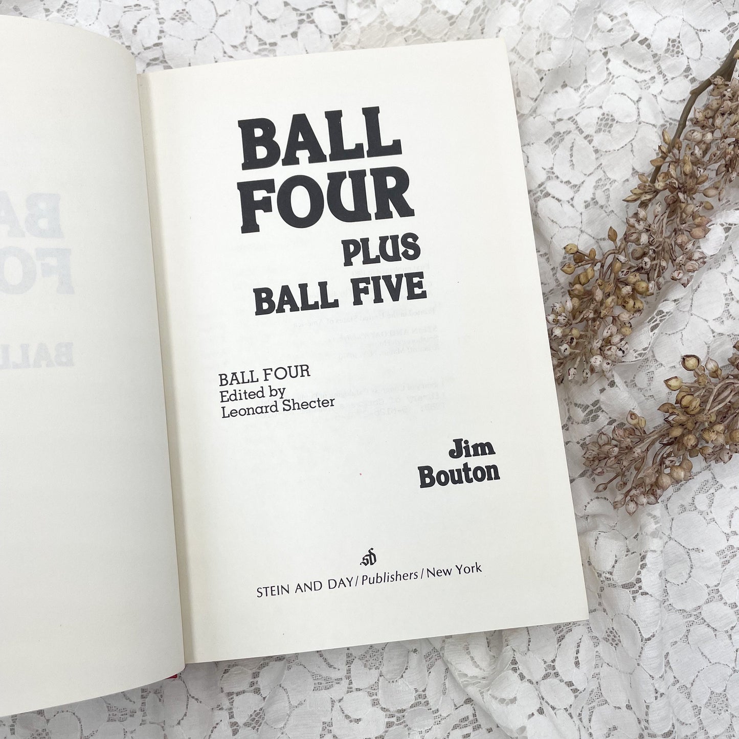Ball Four Plus Ball Five by Jim Bouton