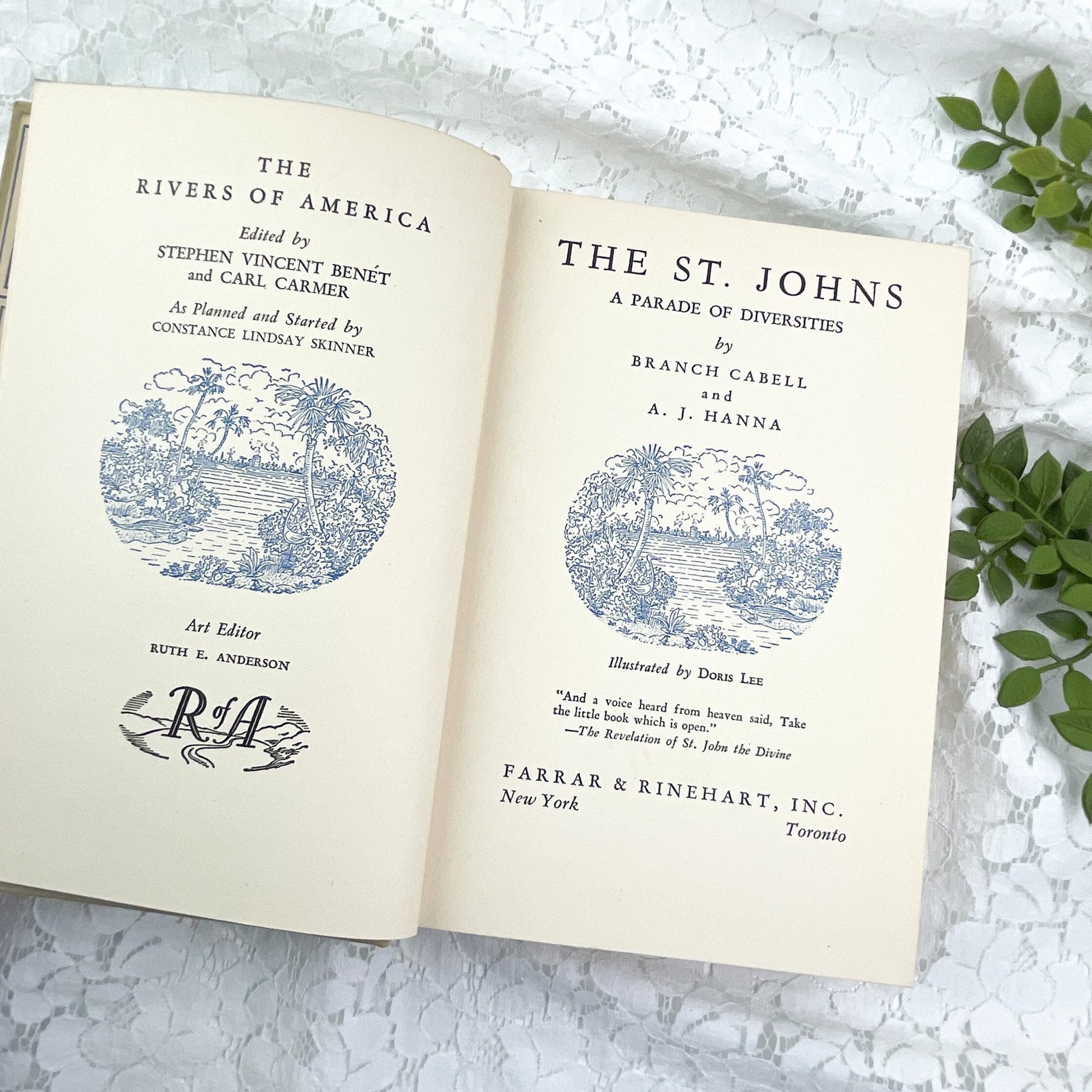 The St. Johns: A Parade of Diversities by Branch Cabell & A.J. Hanna