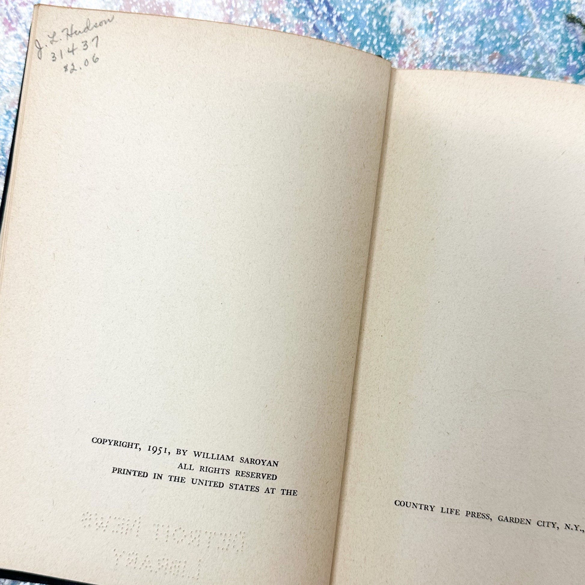 Tracy's Tiger by William Saroyan