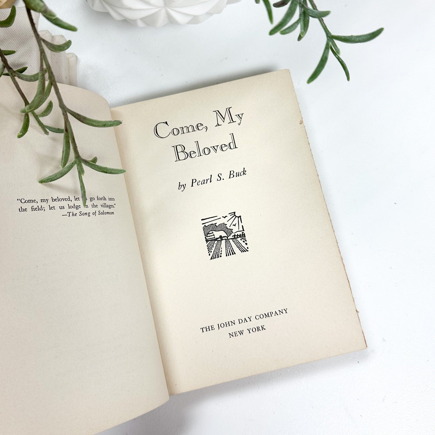 Come, My Beloved by Pearl S. Buck
