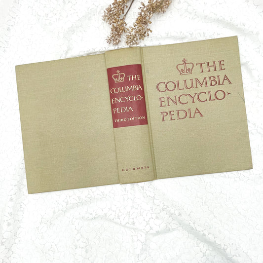 Large Vintage Book Cover