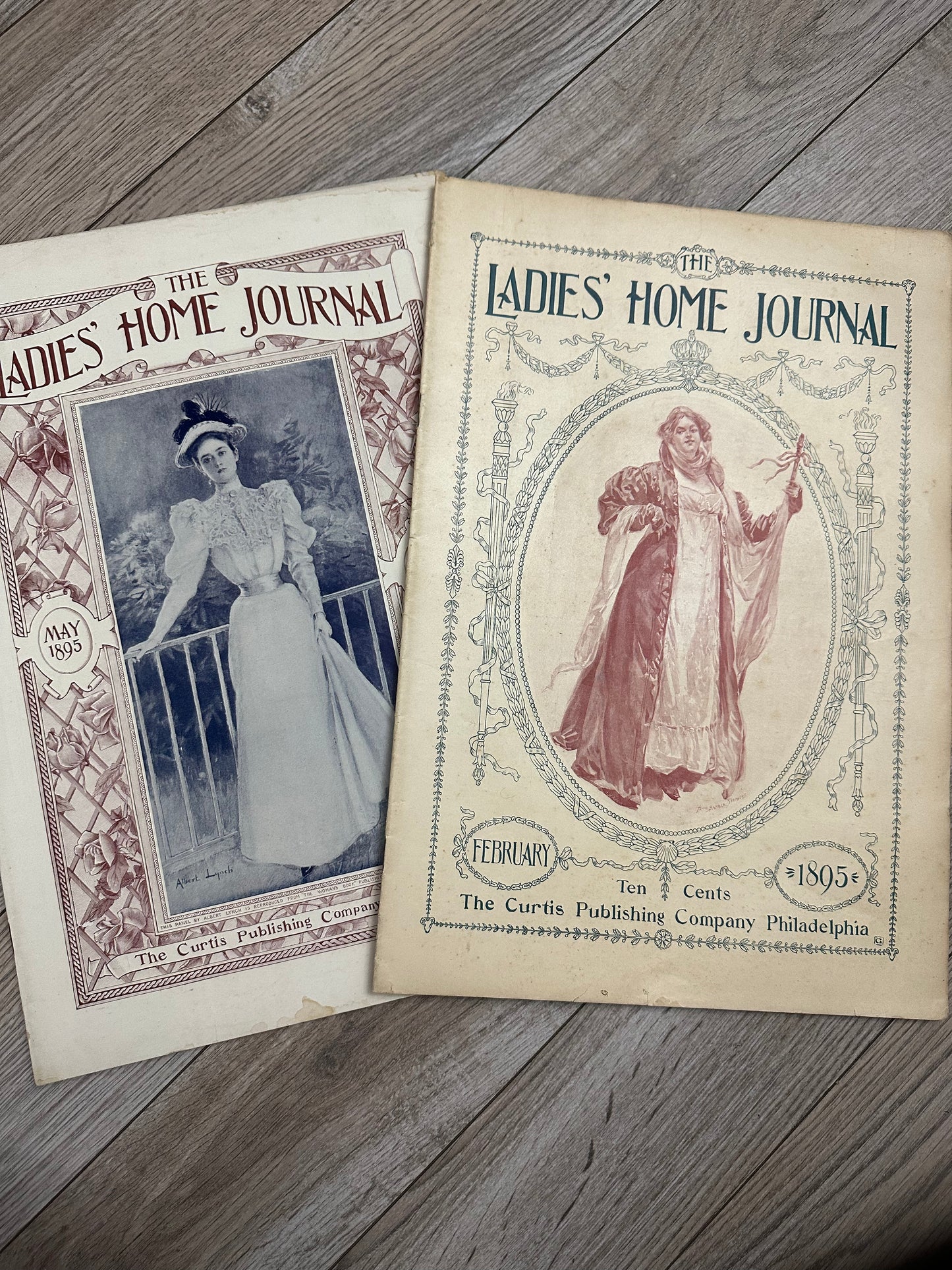 Set of Two- The Ladies Home Journal