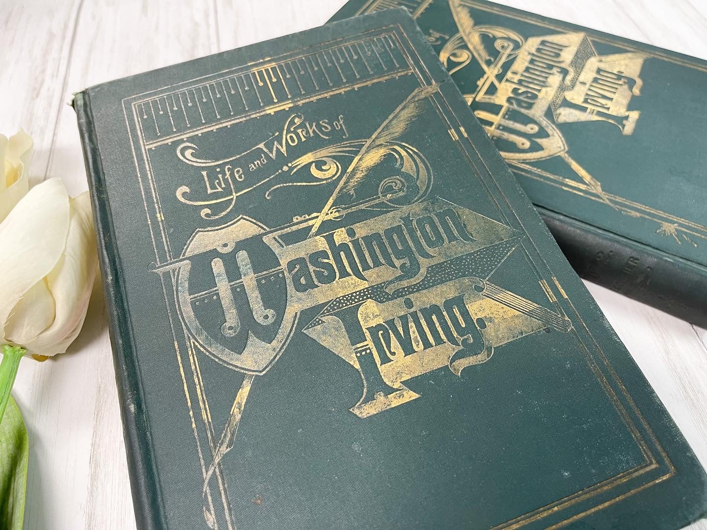 Washington Irving Vintage Book Set