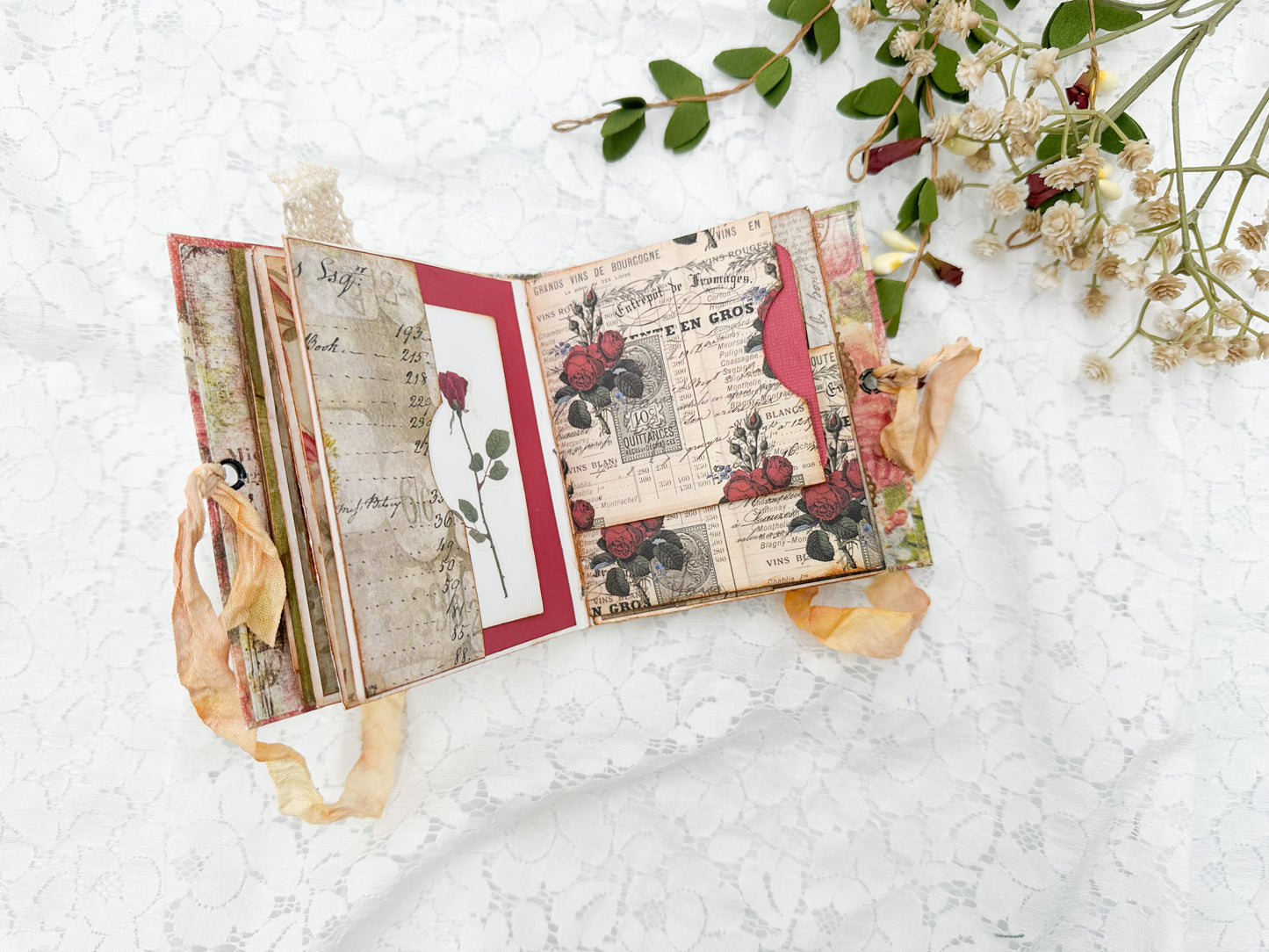 Floral Journal by Becky Meldrum