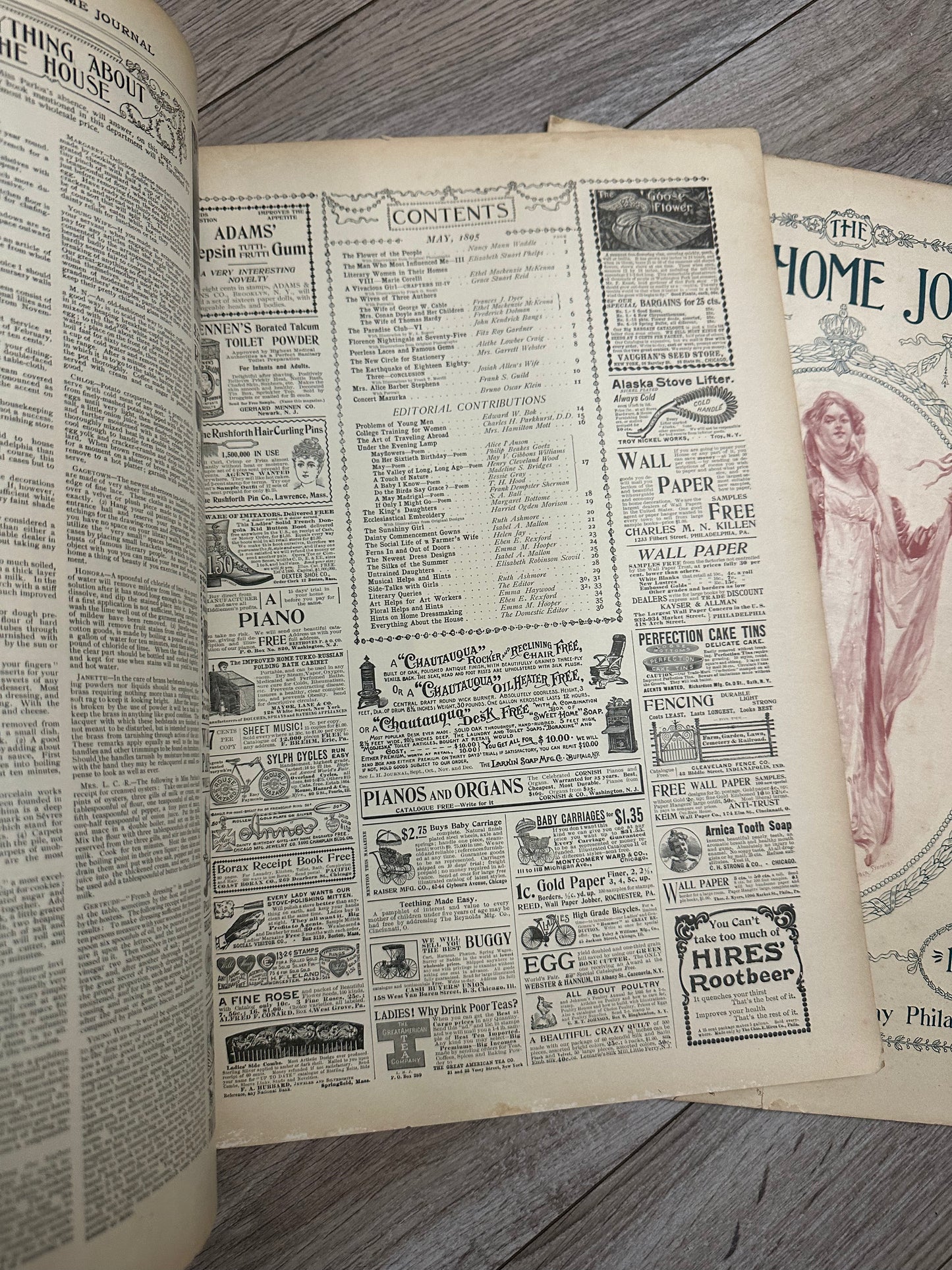 Set of Two- The Ladies Home Journal
