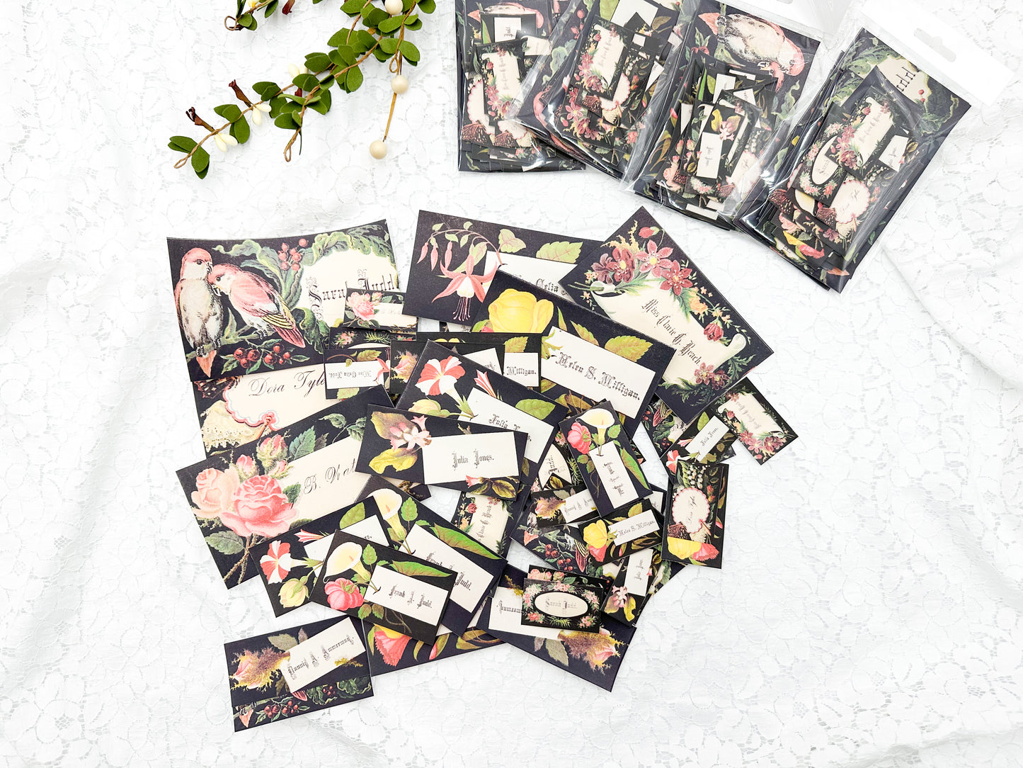 Reproduction Calling Card Stickers