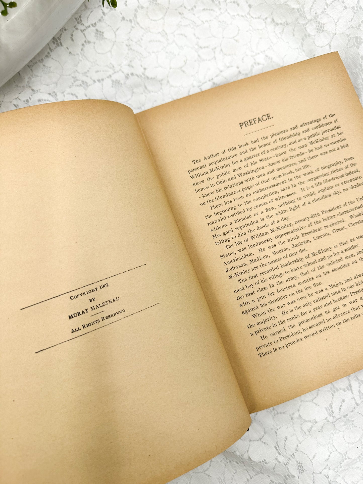The Illustrious Life of William McKinley, 1901
