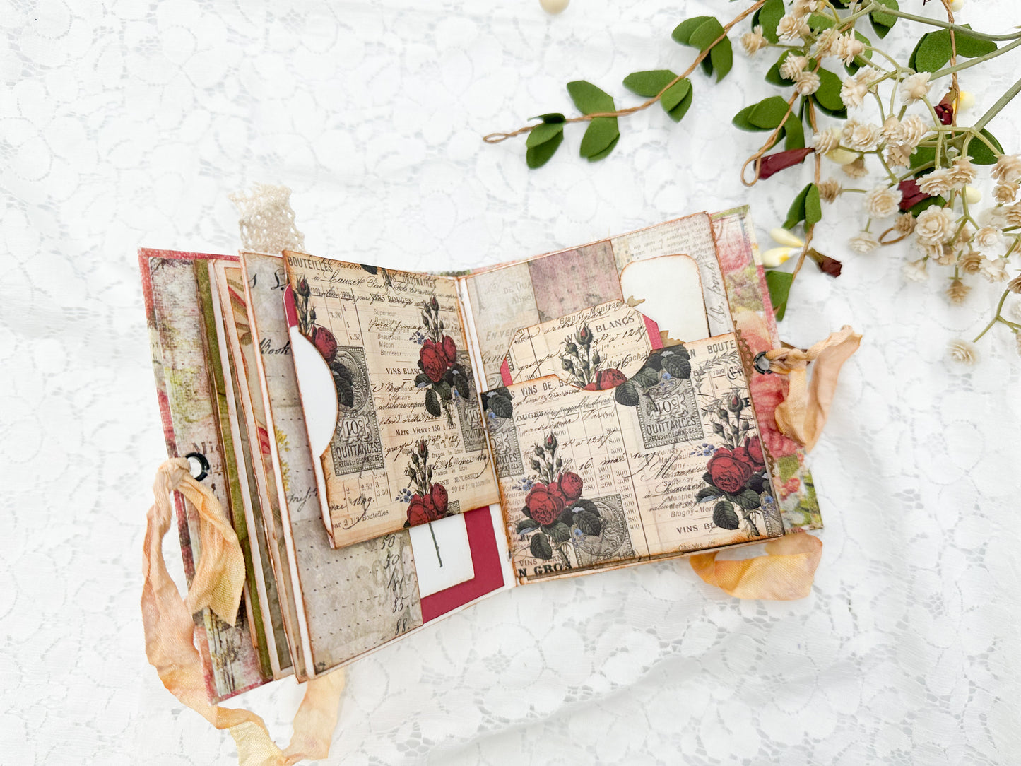 Floral Journal by Becky Meldrum
