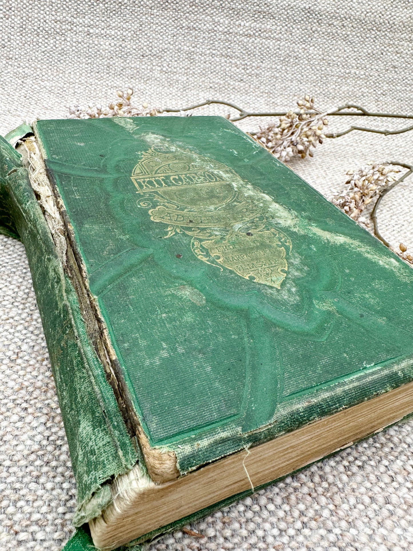 Well Loved Kit Carson Life and Adventure- Awesome Cover for Journals