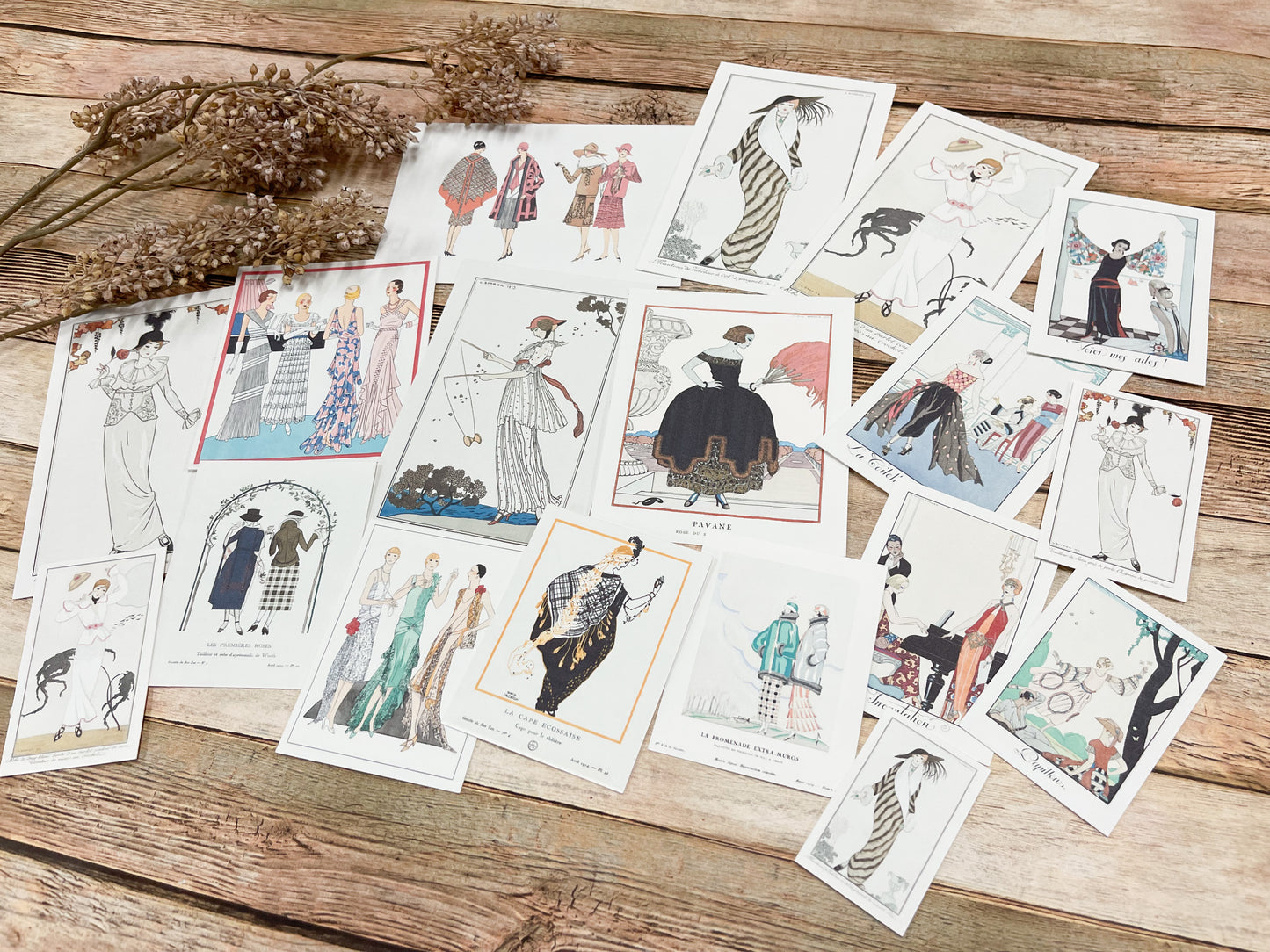 Reproduction Ephemera of Vintage Ladies