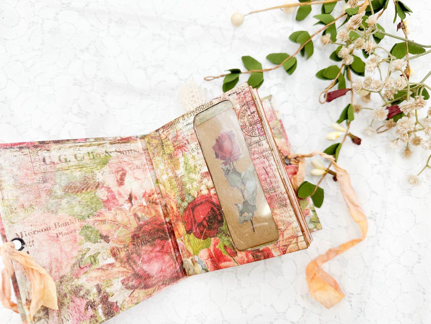 Floral Journal by Becky Meldrum