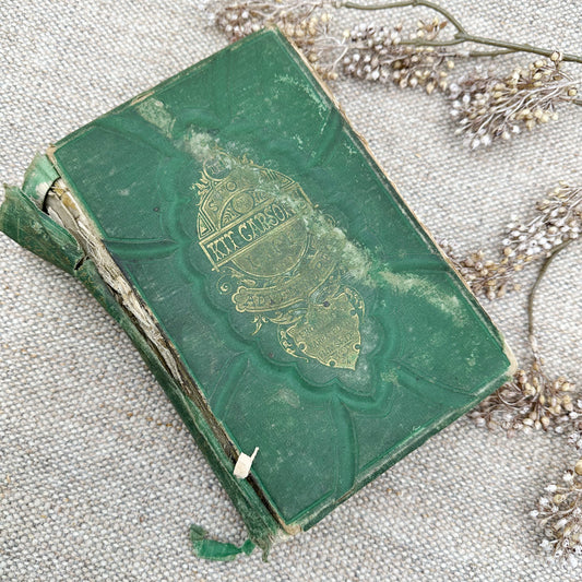 Well Loved Kit Carson Life and Adventure- Awesome Cover for Journals
