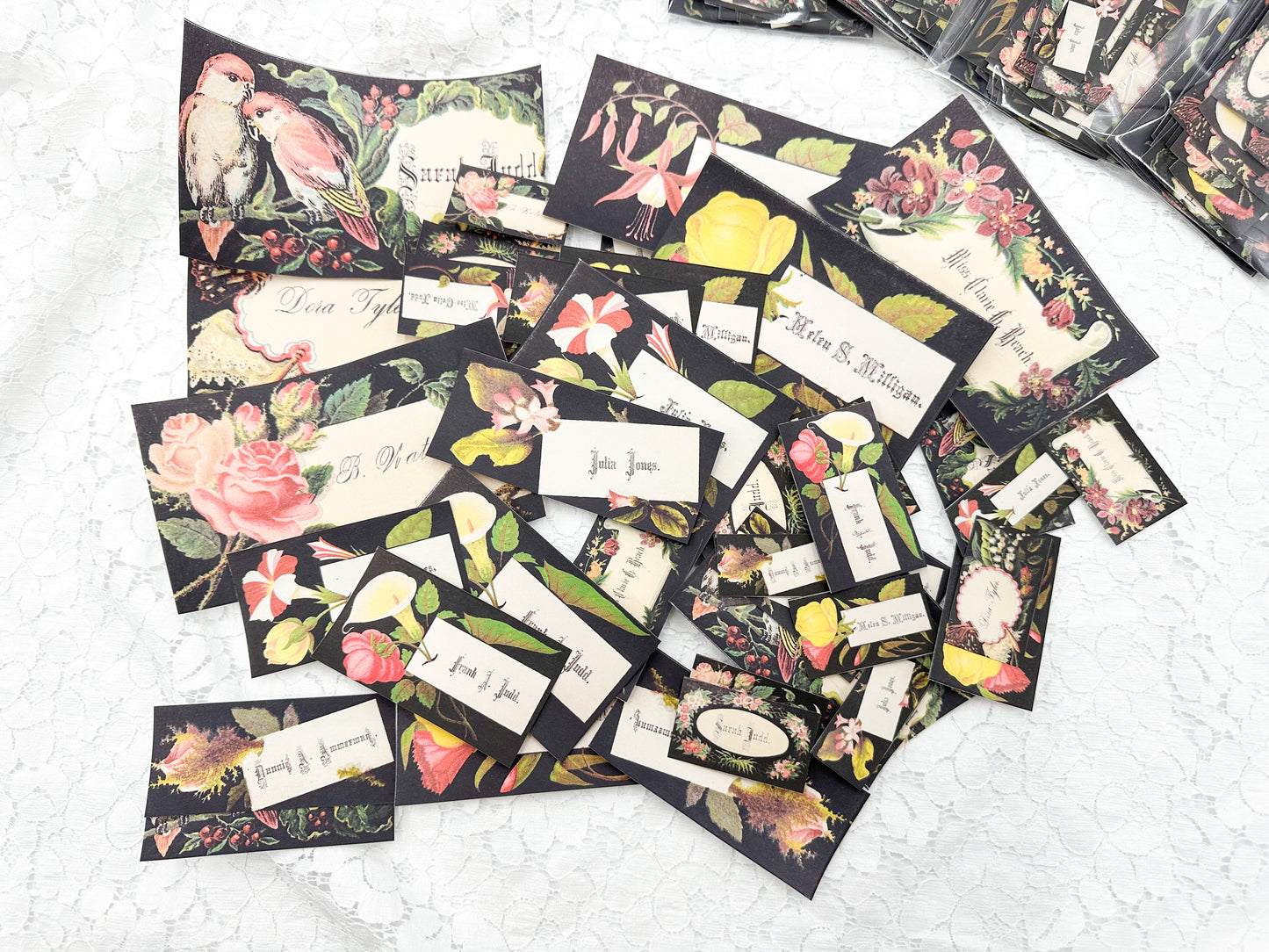 Reproduction Calling Card Stickers