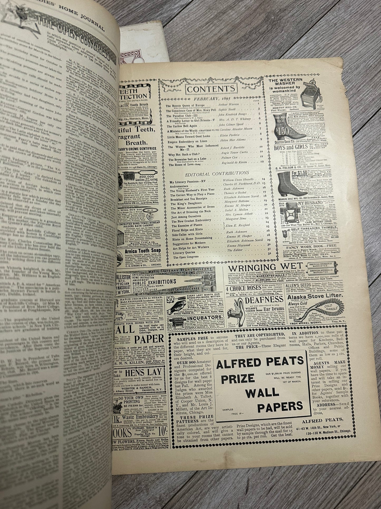 Set of Two- The Ladies Home Journal