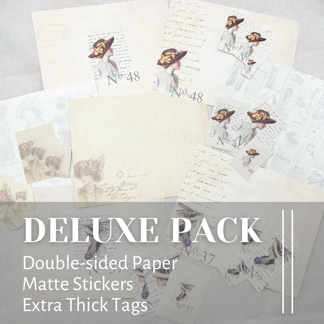 Deluxe Kit- Paper, Stickers, & Tags