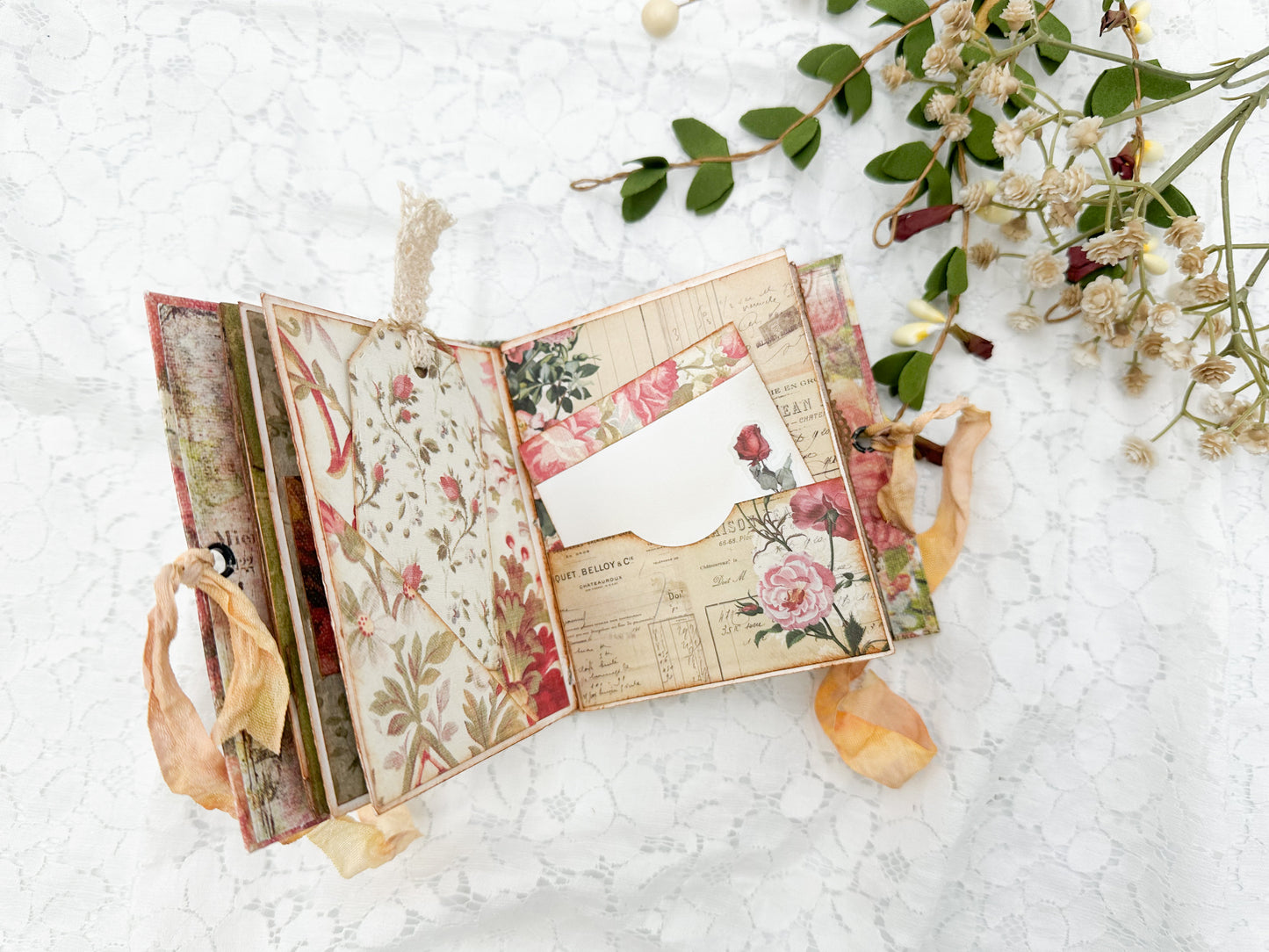 Floral Journal by Becky Meldrum