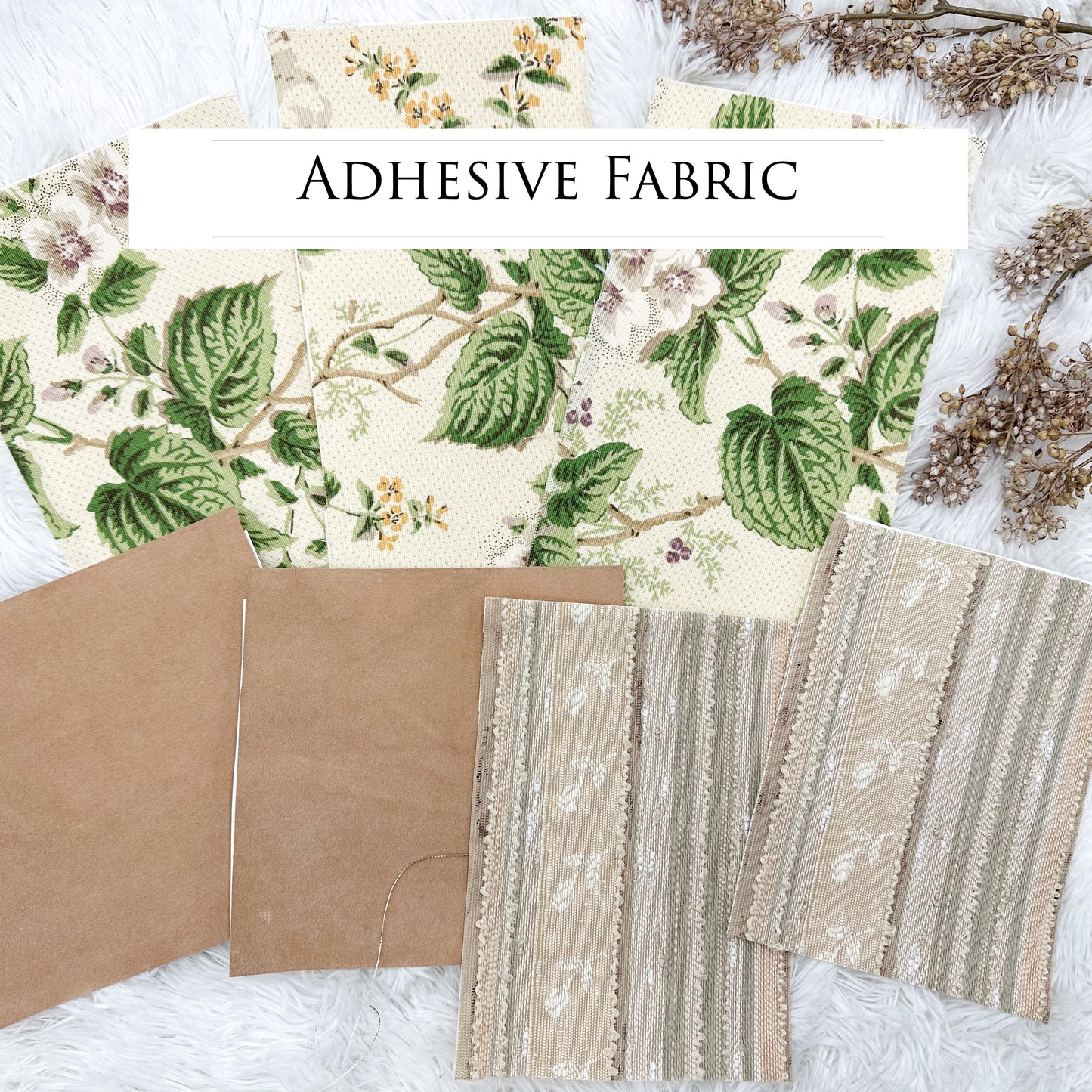 Fabric Adhesive Sheets (Set of 7)