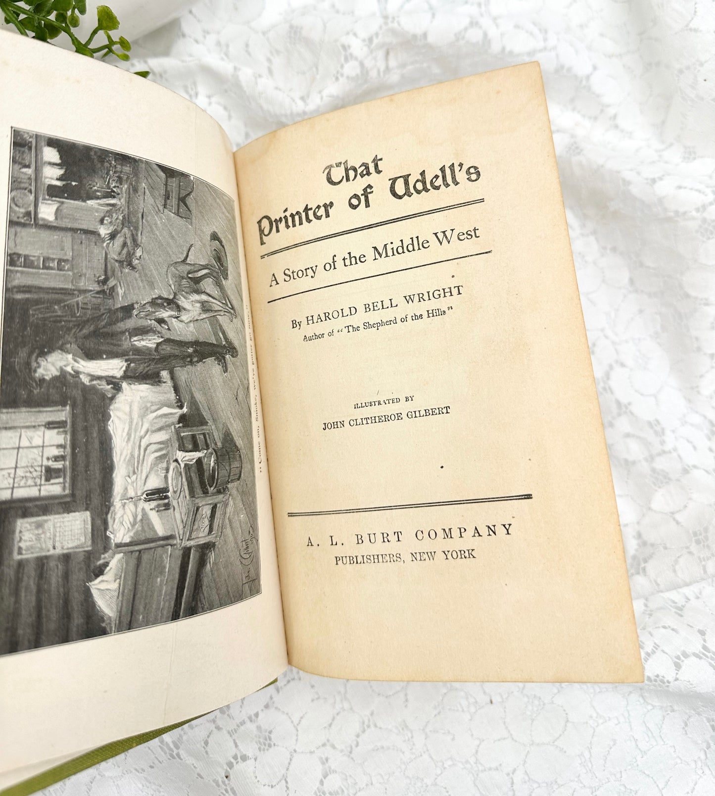 Pretty Cover- The Printer of Udell's, 1911