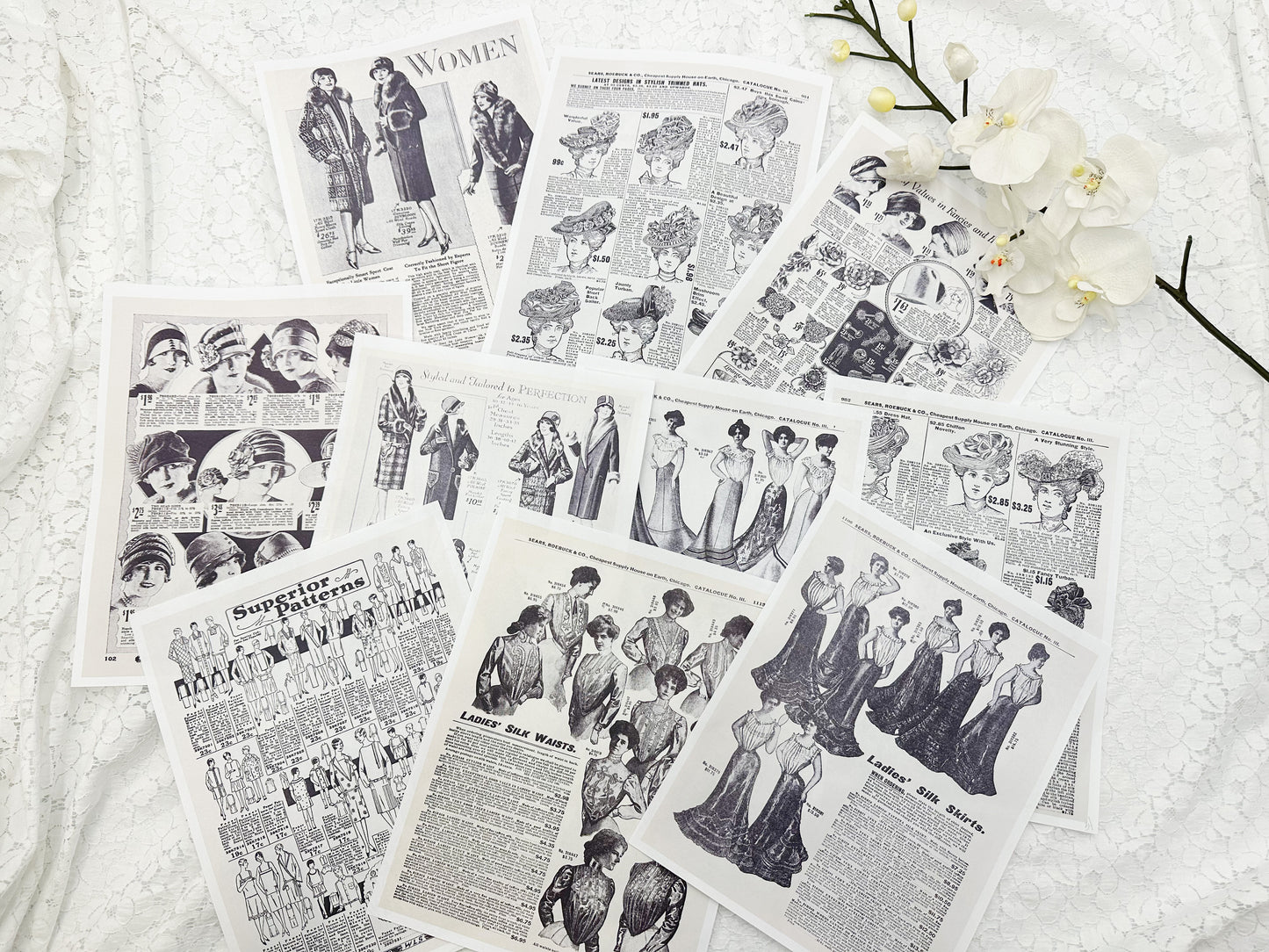 Sears Roebuck Women Catalog Pages- Digital Download