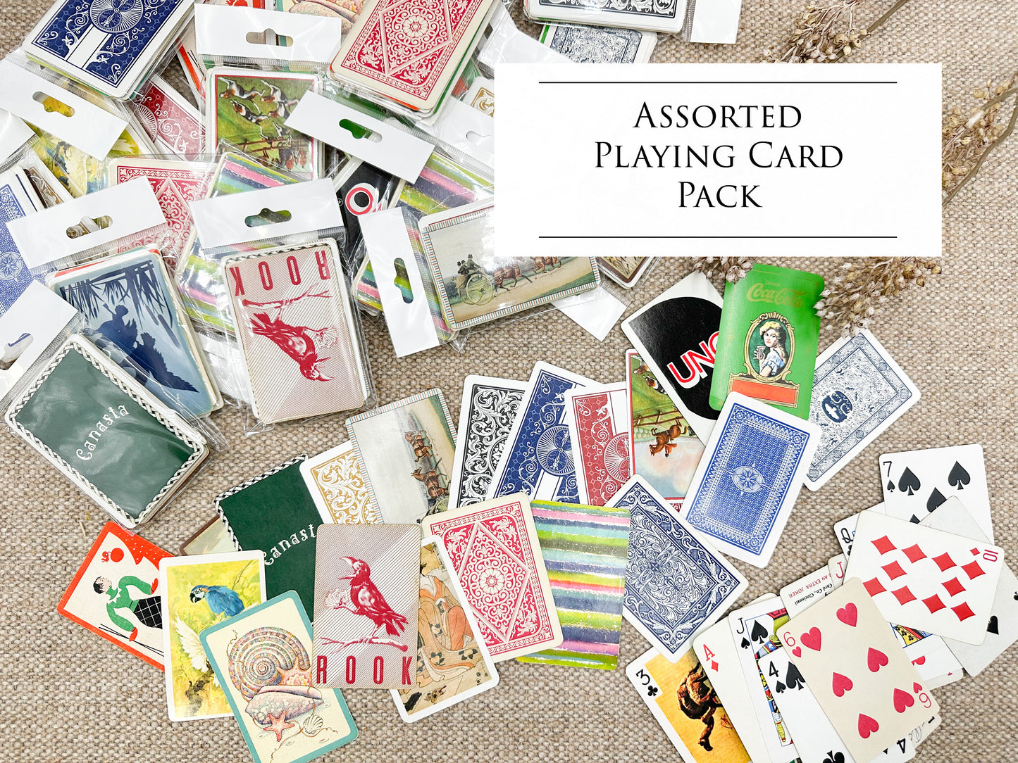 Assorted Play Card Pack- Set of 20 Different Cards