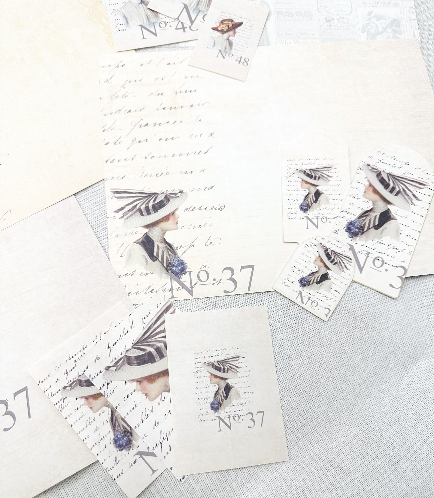 Deluxe Kit- Paper, Stickers, & Tags