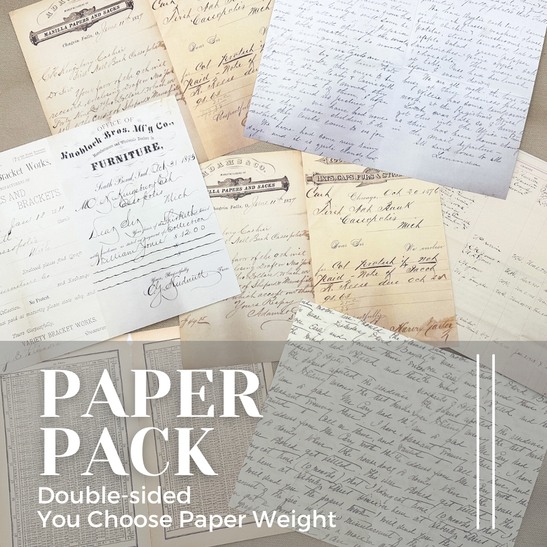 Double-Sided Paper Pack- Vintage Children