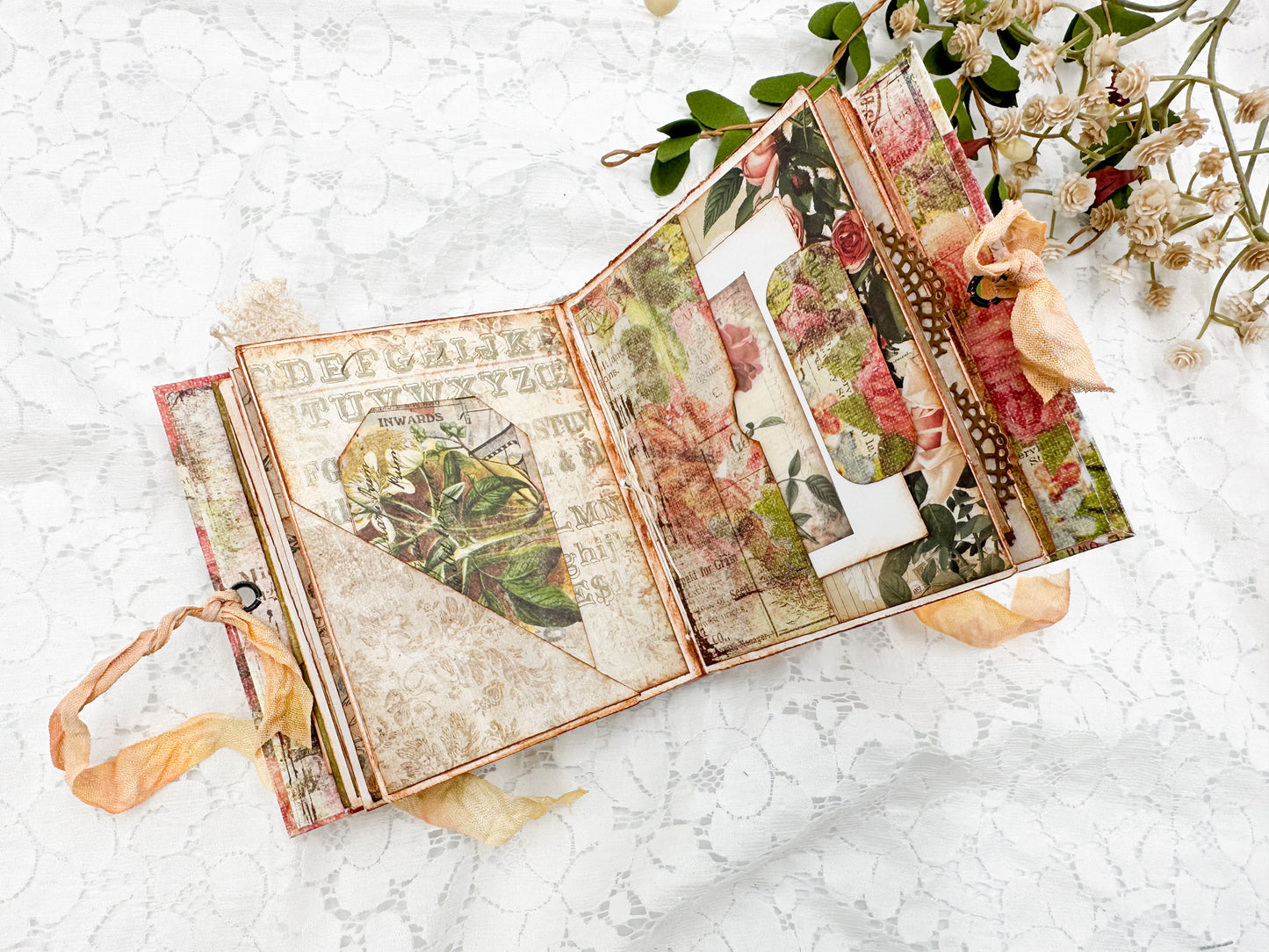 Floral Journal by Becky Meldrum