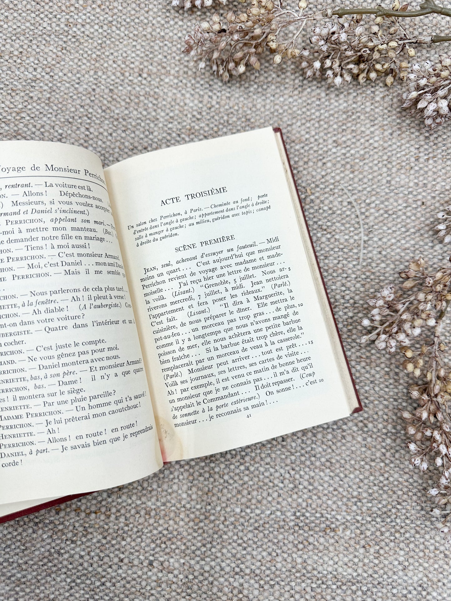 Foreign Language Book- Le Voyage De Monieur Perrichon
