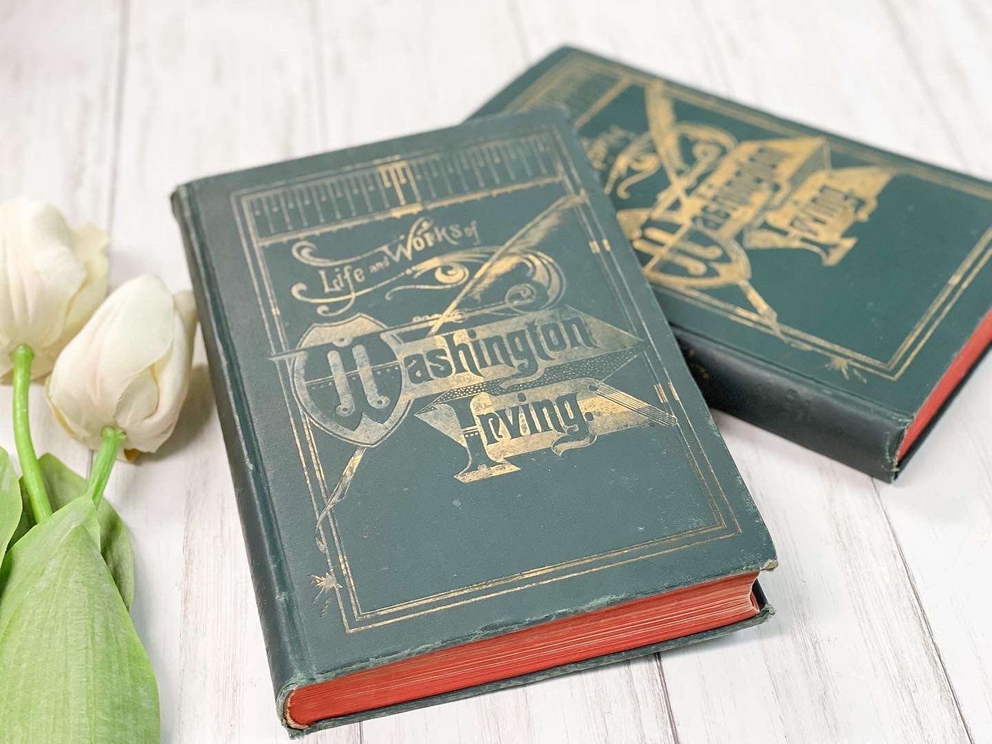 Washington Irving Vintage Book Set