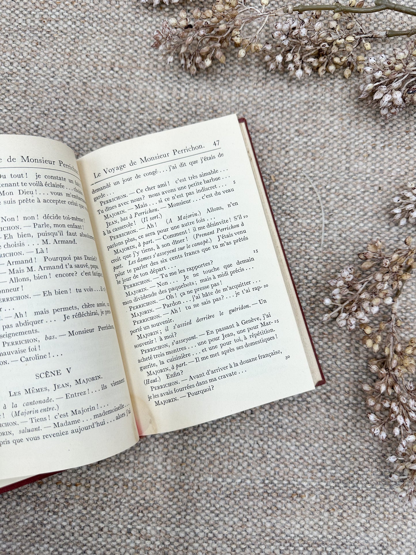 Foreign Language Book- Le Voyage De Monieur Perrichon